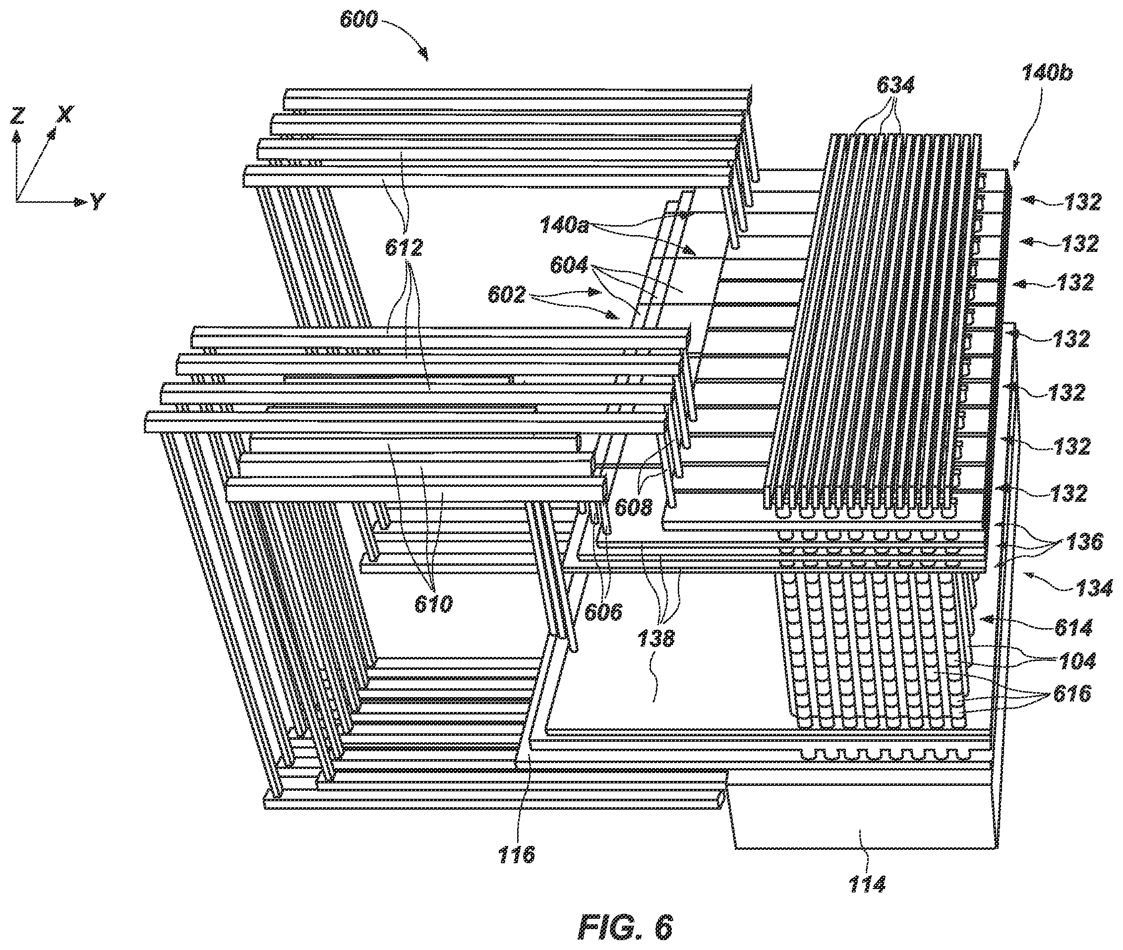 Patent US11818888 Figure 10 – Apparatuses and memory devices including slot structures extending through stack structures