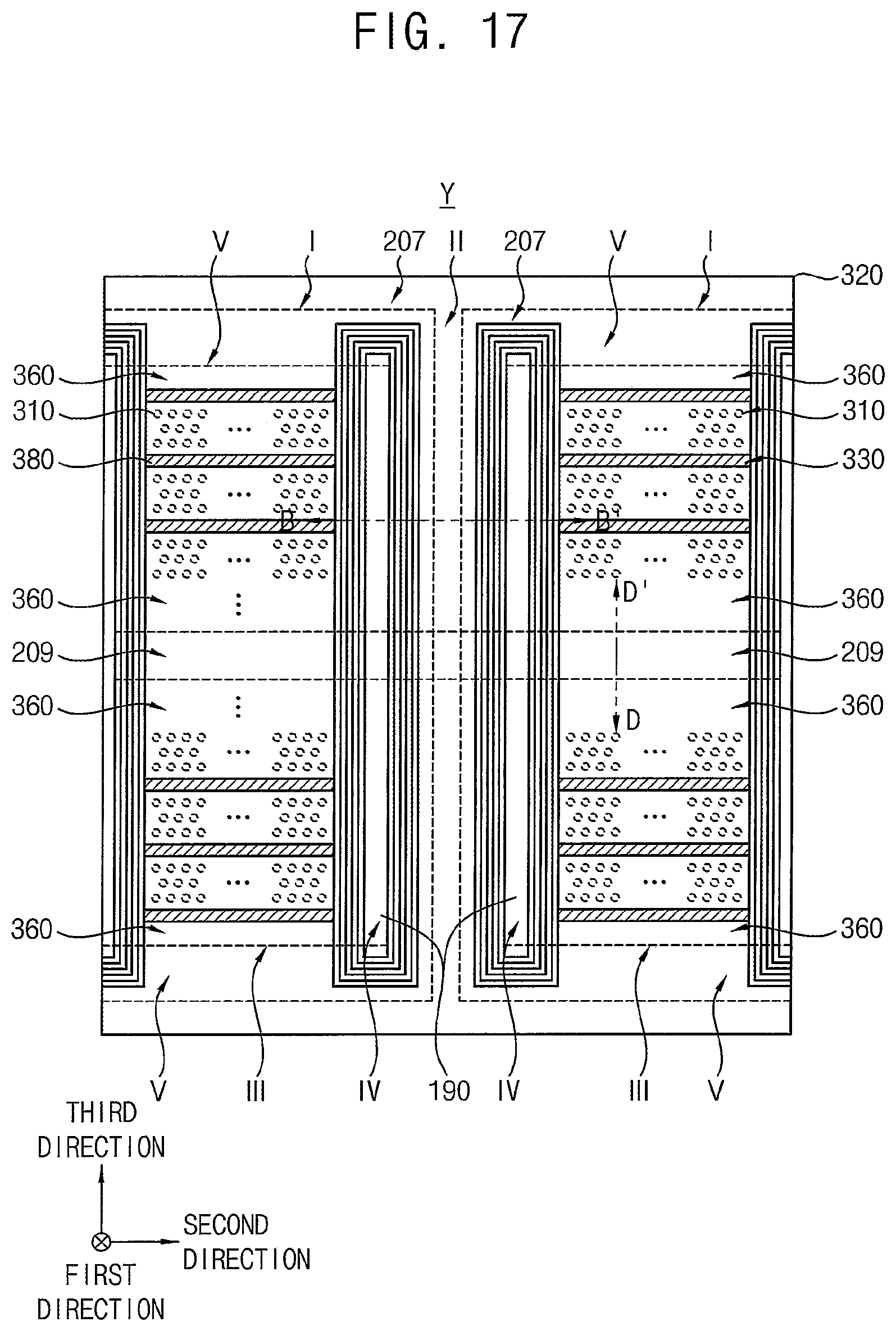 Patent US11818889 Figure 17 – Vertical memory devices