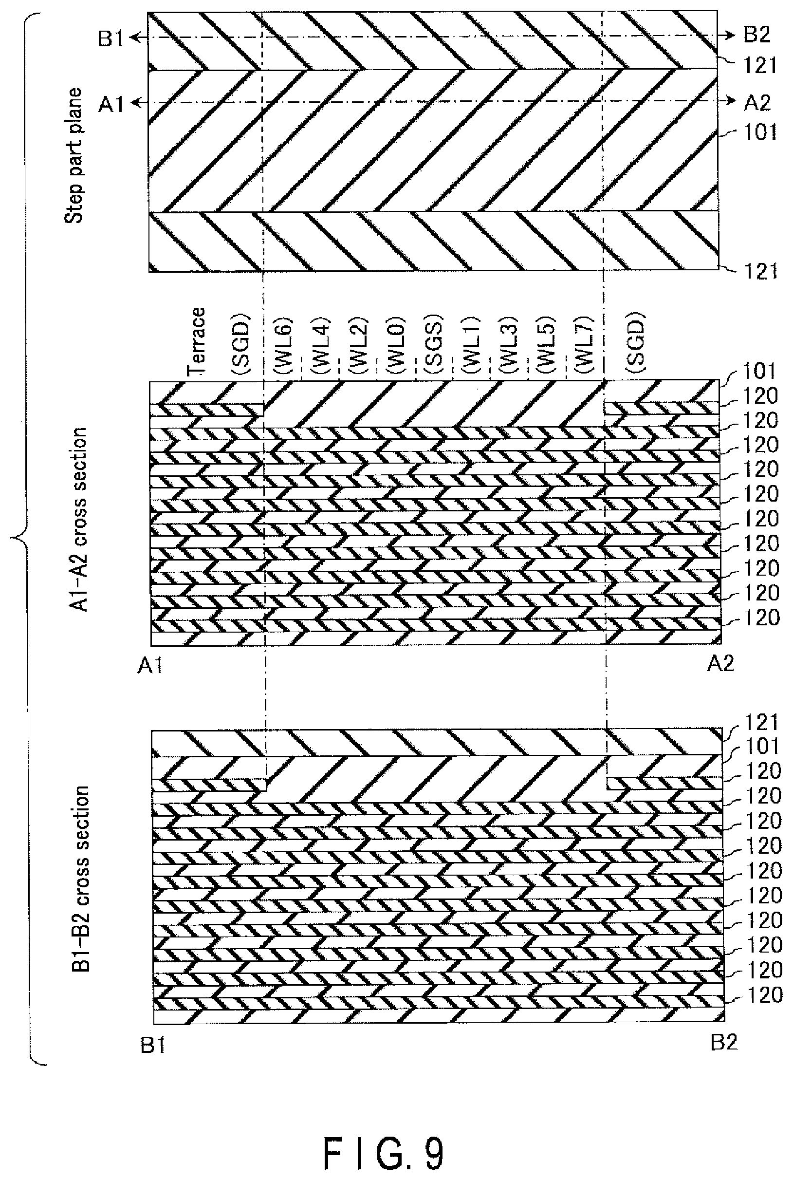 Patent US11818890 Figure 9 – Semiconductor memory device