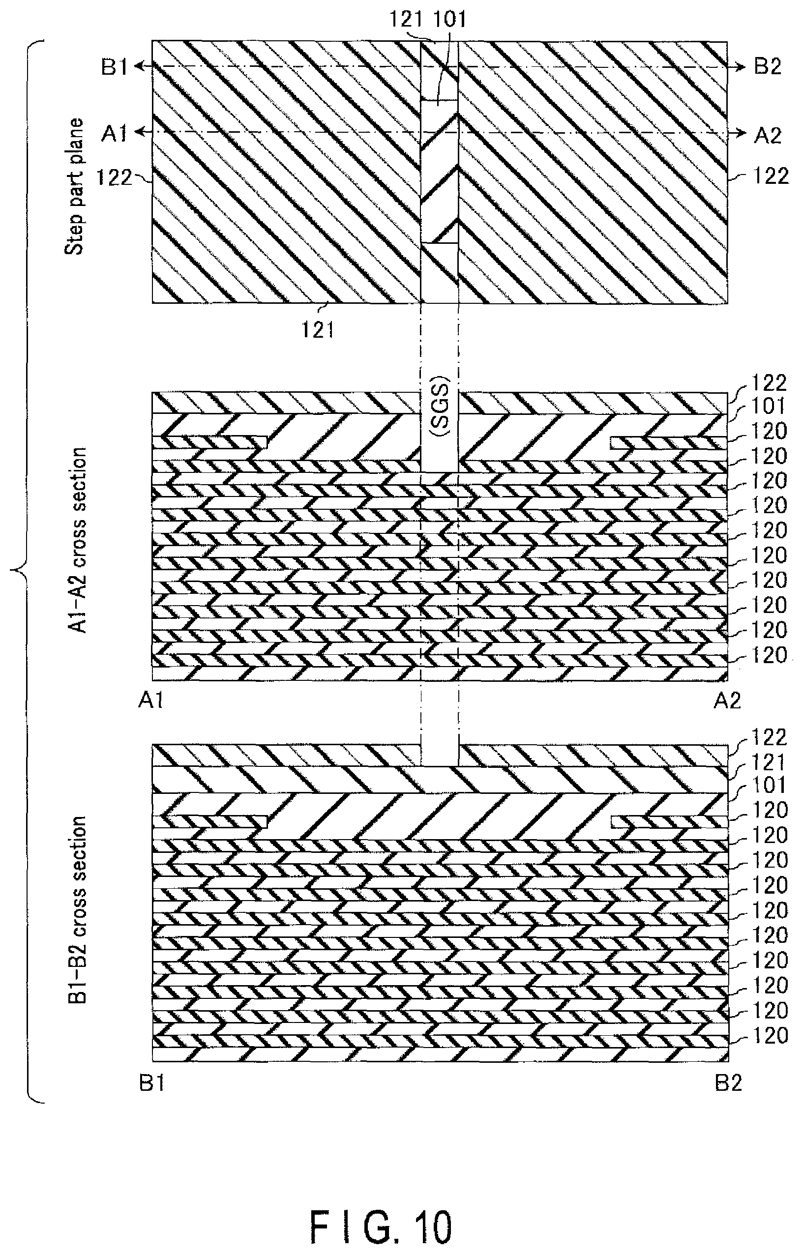 Patent US11818890 Figure 10 – Semiconductor memory device