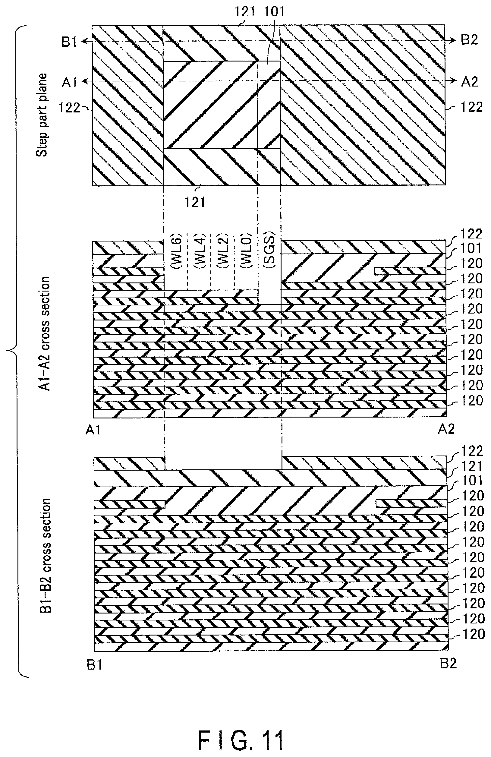 Patent US11818890 Figure 11 – Semiconductor memory device