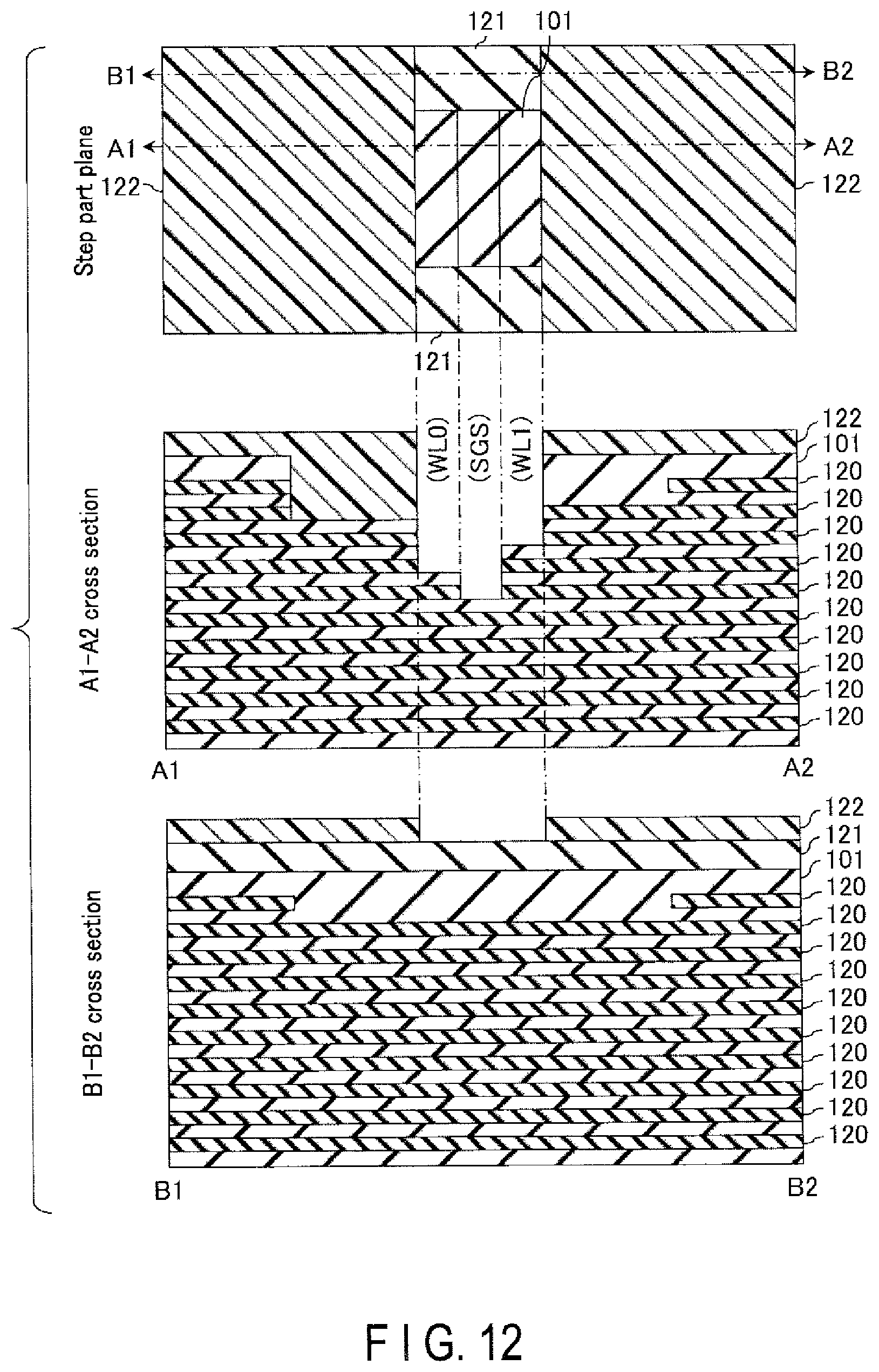 Patent US11818890 Figure 12 – Semiconductor memory device