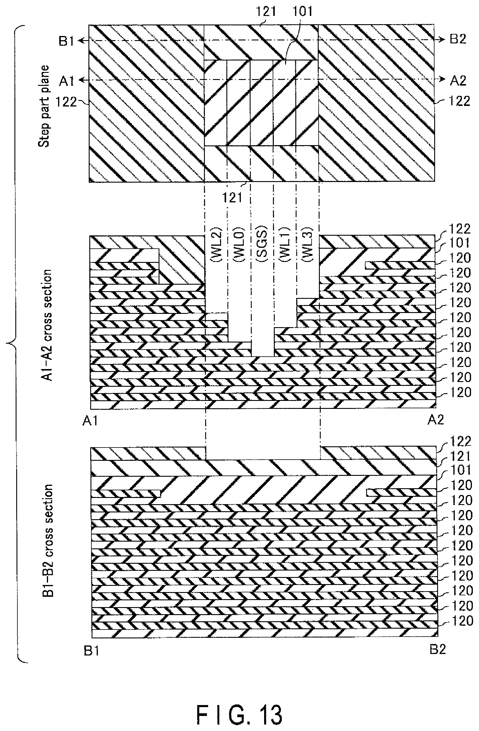 Patent US11818890 Figure 13 – Semiconductor memory device