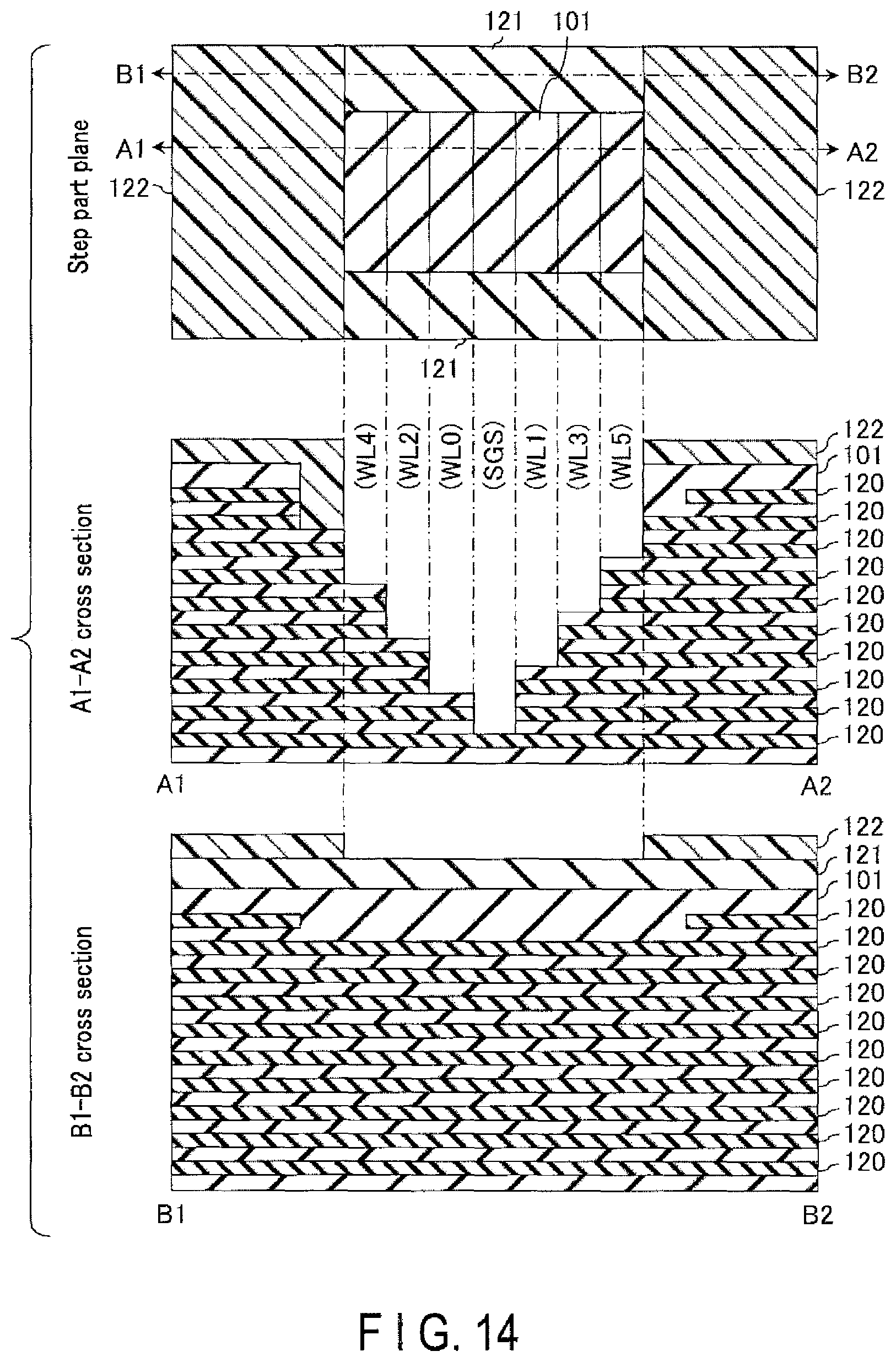Patent US11818890 Figure 14 – Semiconductor memory device