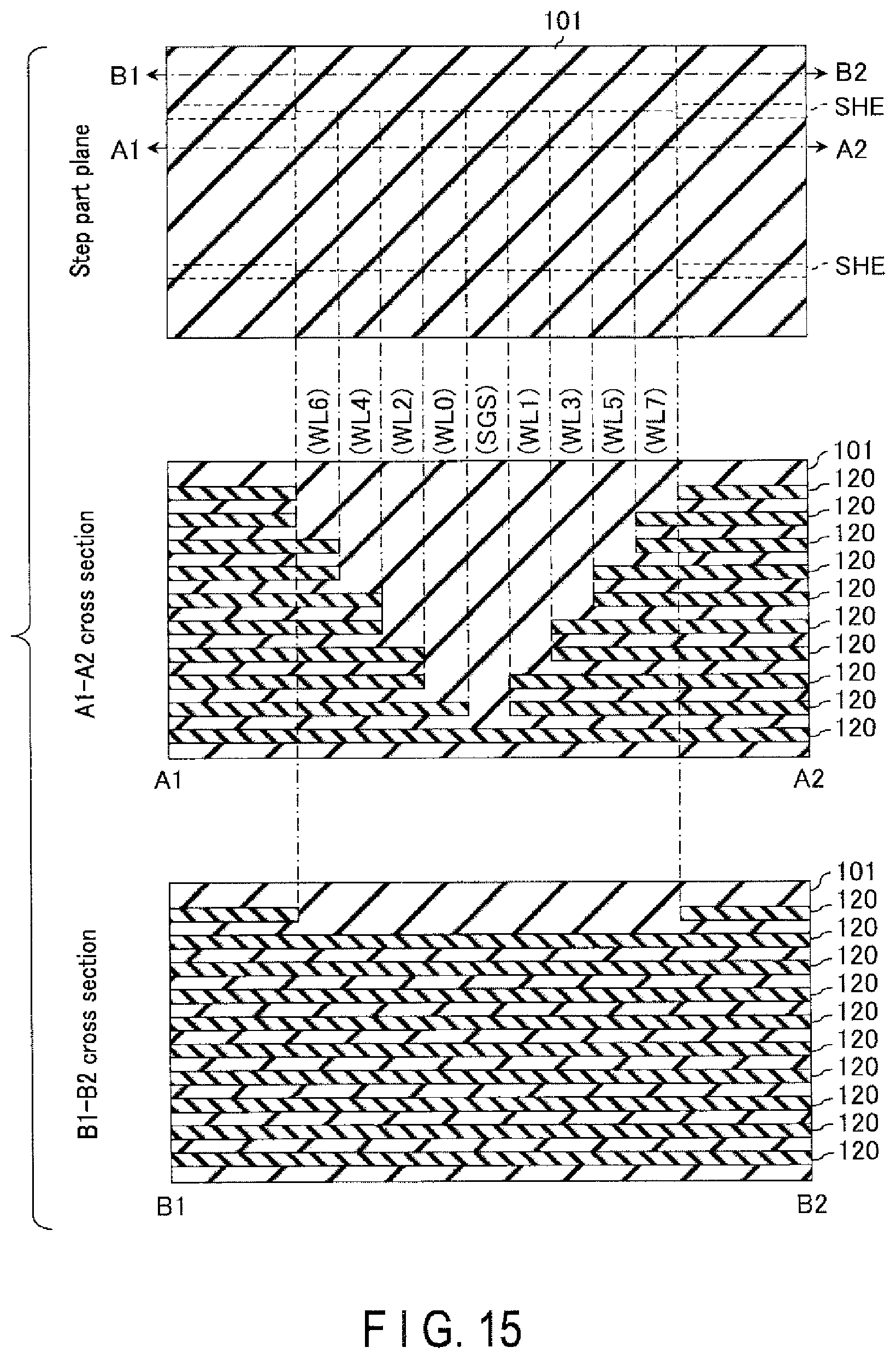Patent US11818890 Figure 15 – Semiconductor memory device