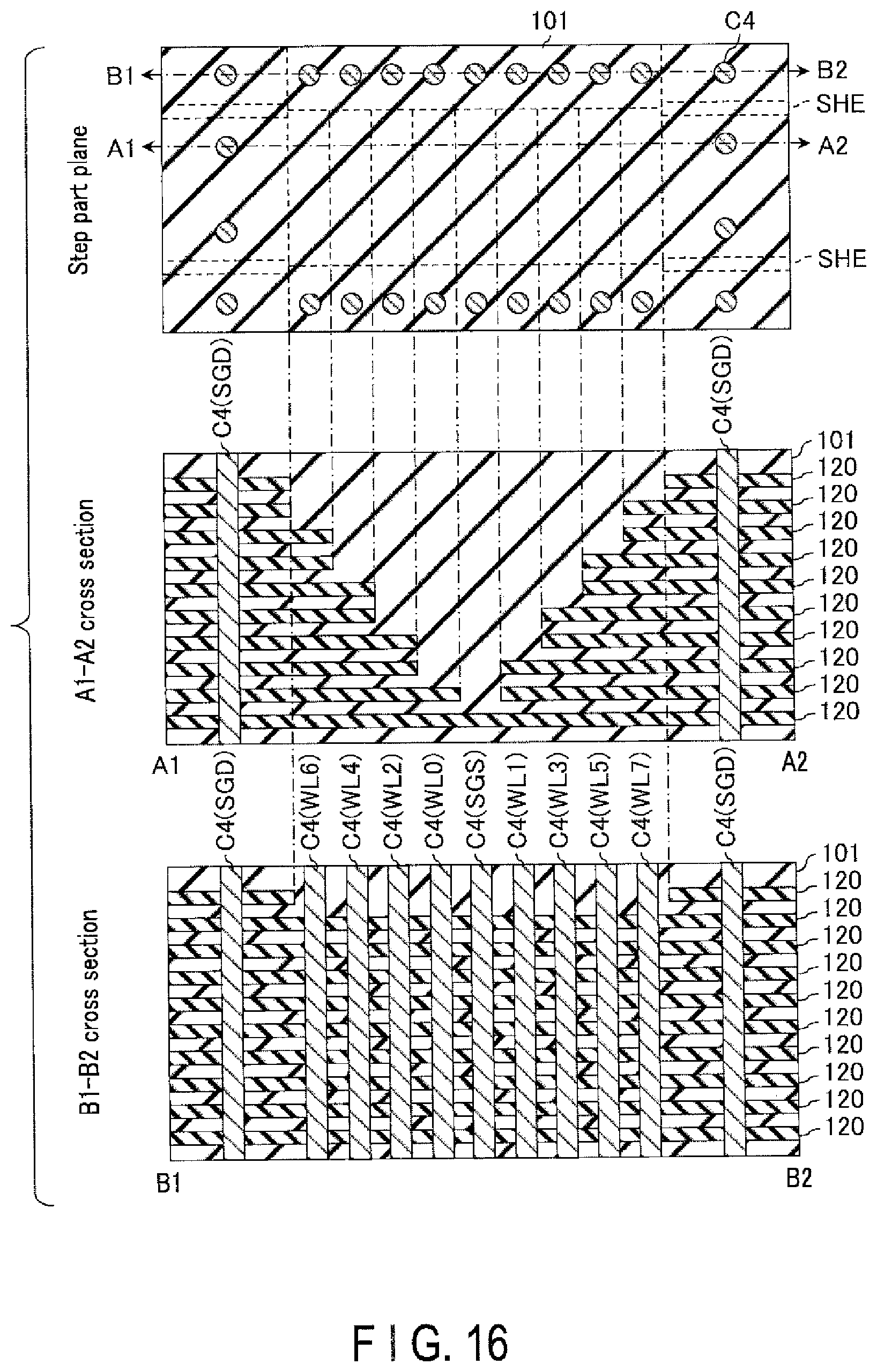 Patent US11818890 Figure 16 – Semiconductor memory device