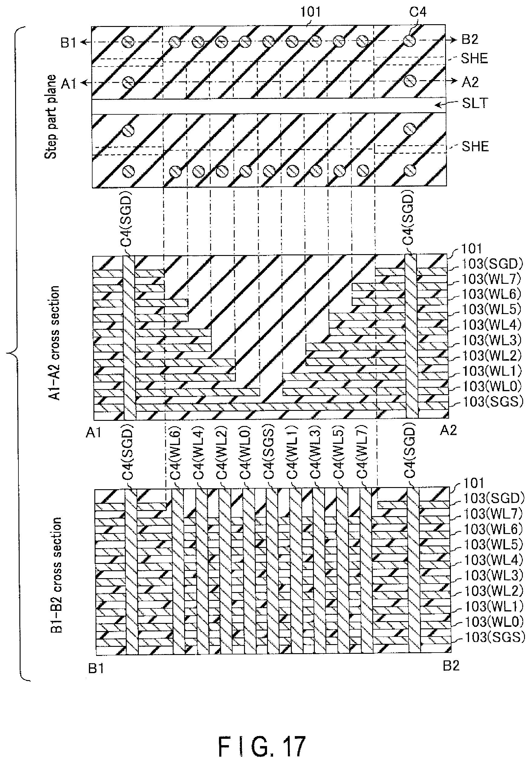 Patent US11818890 Figure 17 – Semiconductor memory device