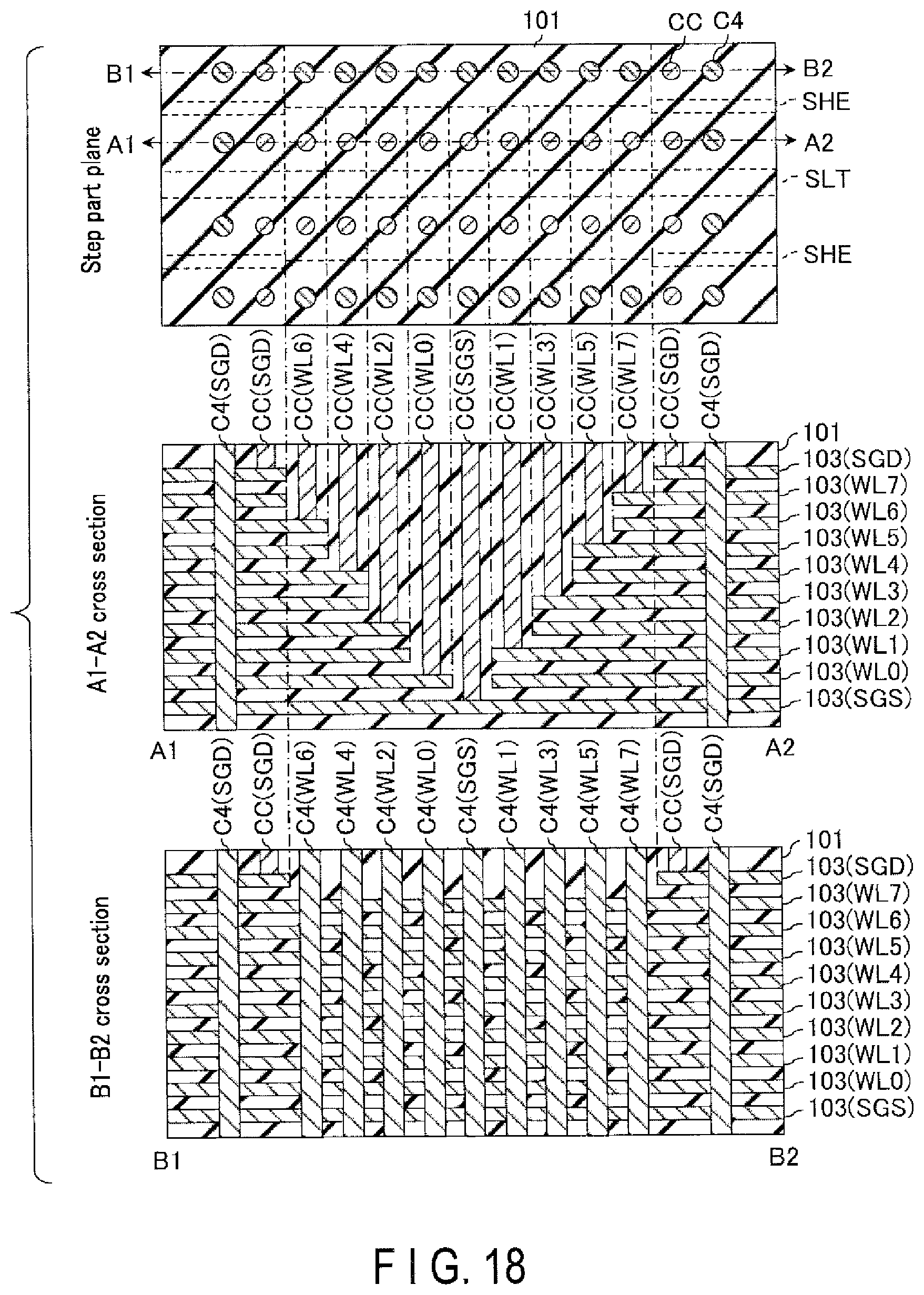 Patent US11818890 Figure 18 – Semiconductor memory device