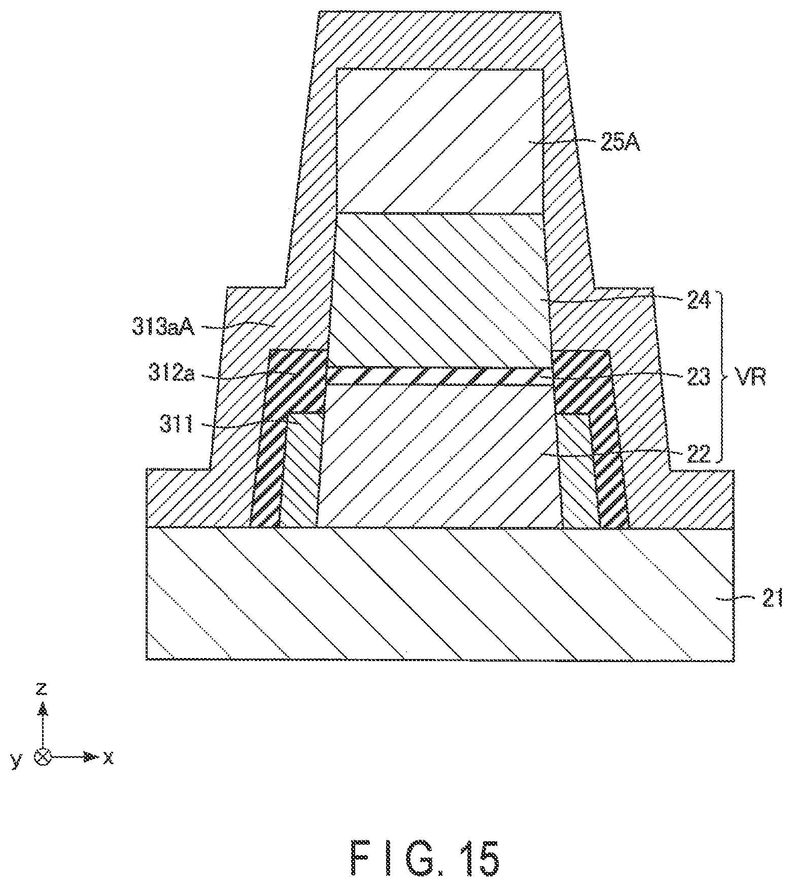 Patent US11818898 Figure 14 – Magnetoresistive memory device and method of manufacturing magnetoresistive memory device