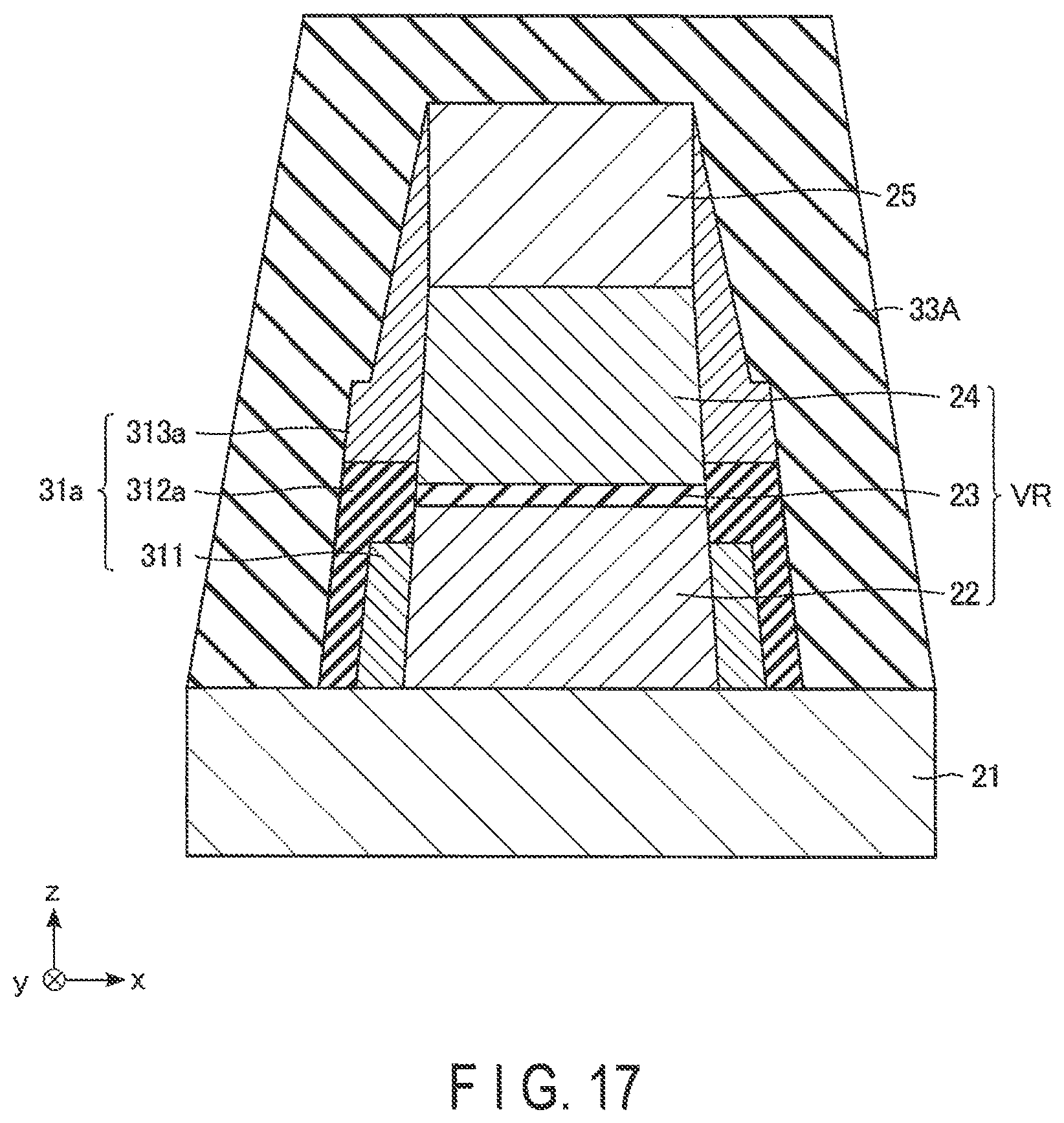 Patent US11818898 Figure 16 – Magnetoresistive memory device and method of manufacturing magnetoresistive memory device