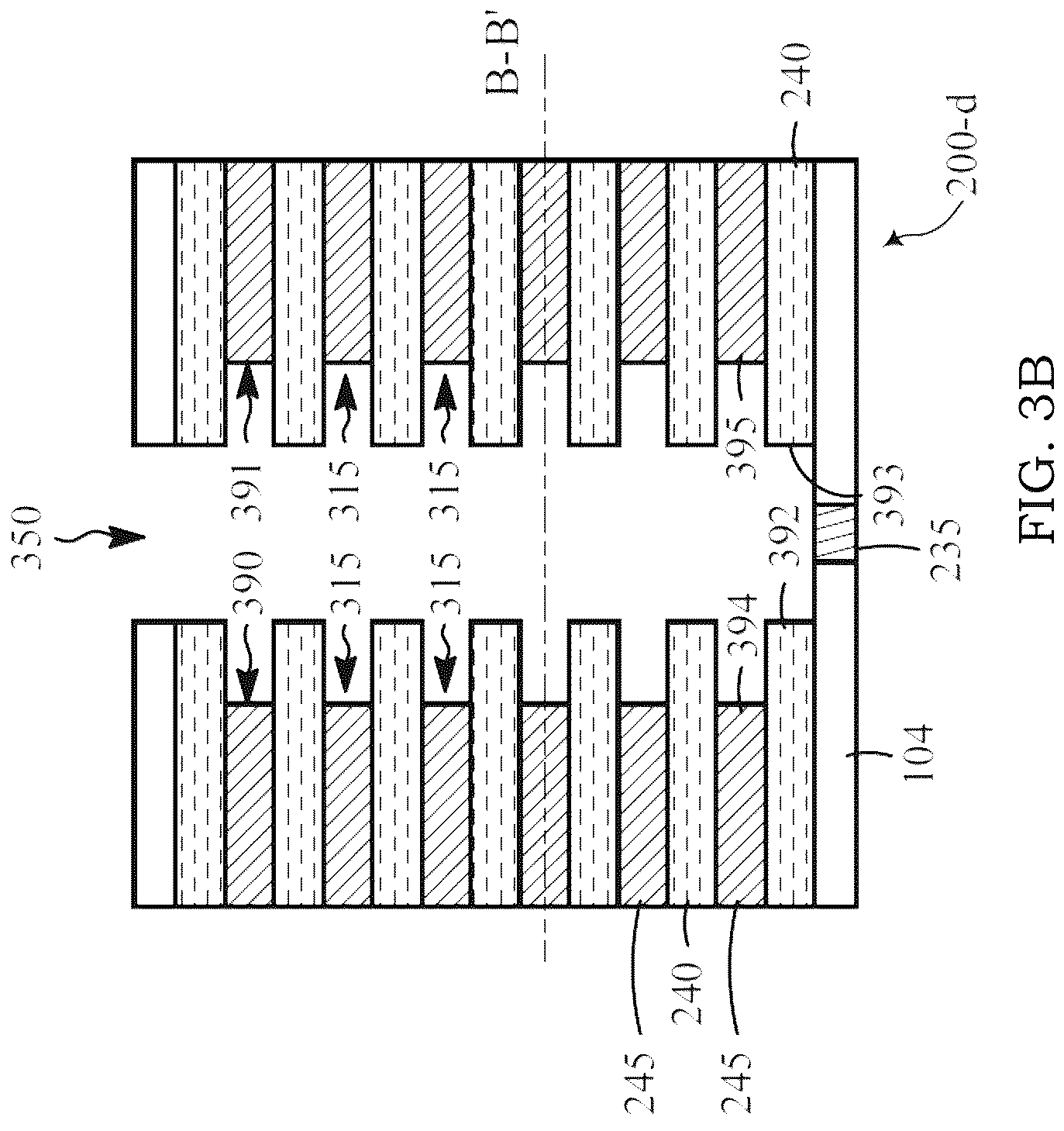 Patent US11818902 Figure 5 – Vertical 3D memory device and method for manufacturing the same