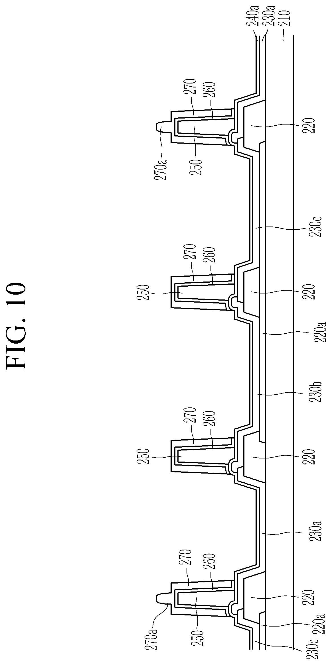 Patent US11818909 Figure 10 – Color conversion panel comprising overcoat and spacer, and display device including the same