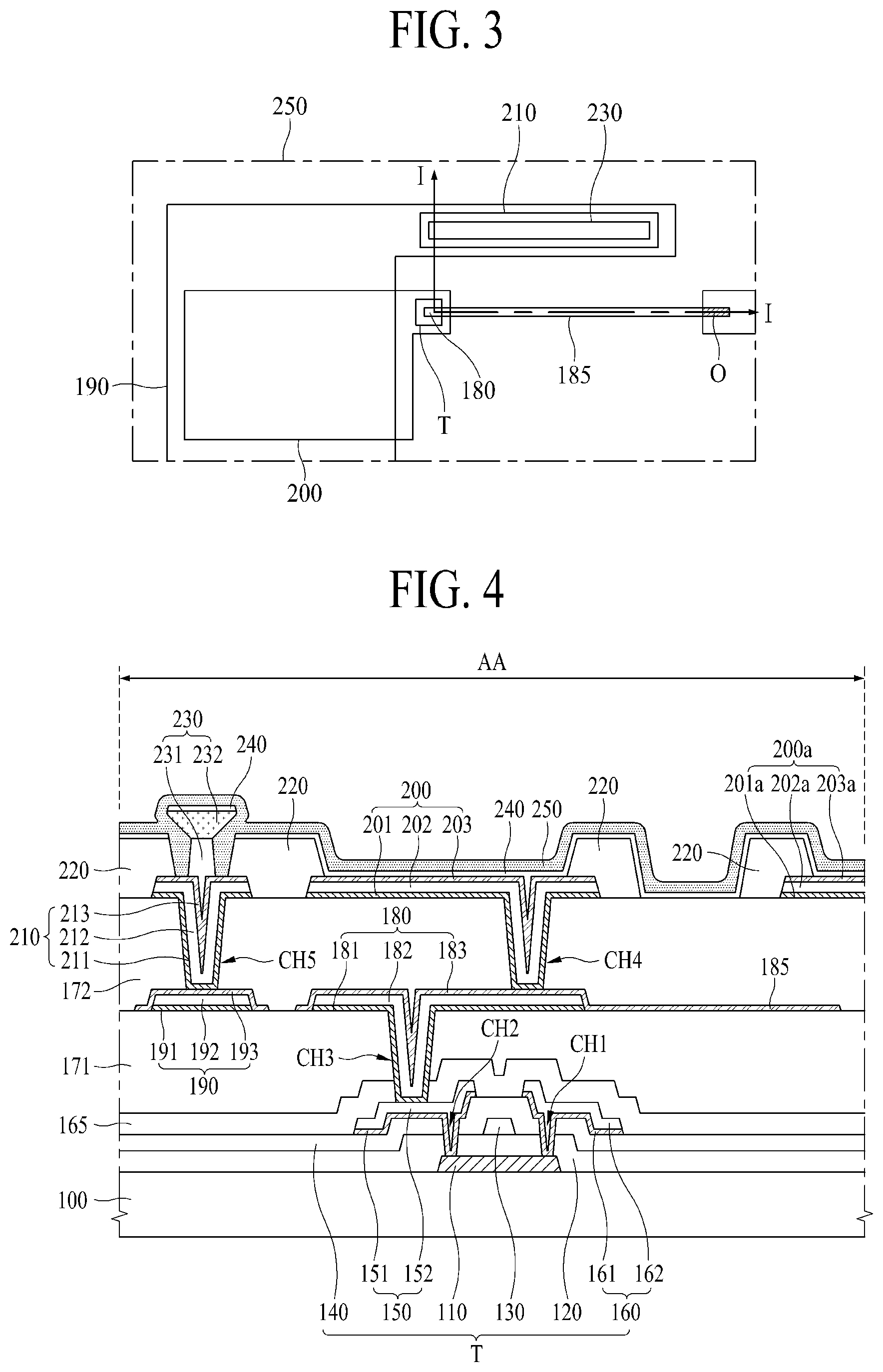 Patent US11818910 Figure 2 – Organic light emitting display device and method of manufacturing the same