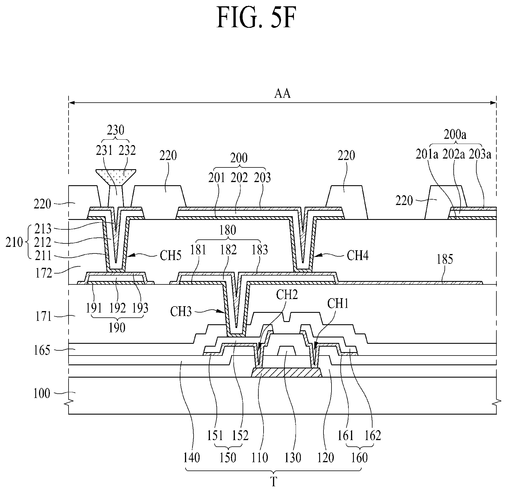 Patent US11818910 Figure 6 – Organic light emitting display device and method of manufacturing the same