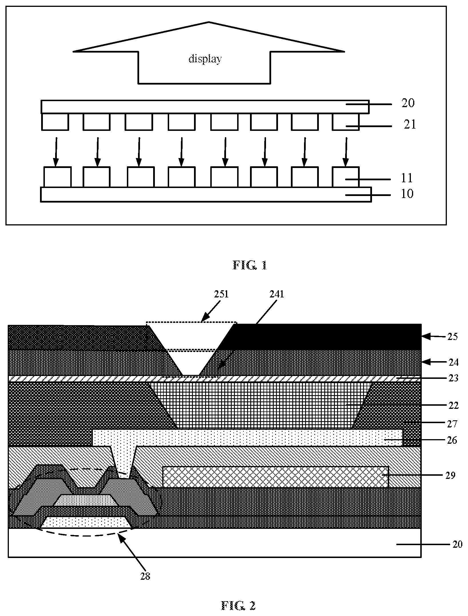 Patent US11818911 Figure 1 – Display substrate and manufacturing method thereof, display panel and display apparatus