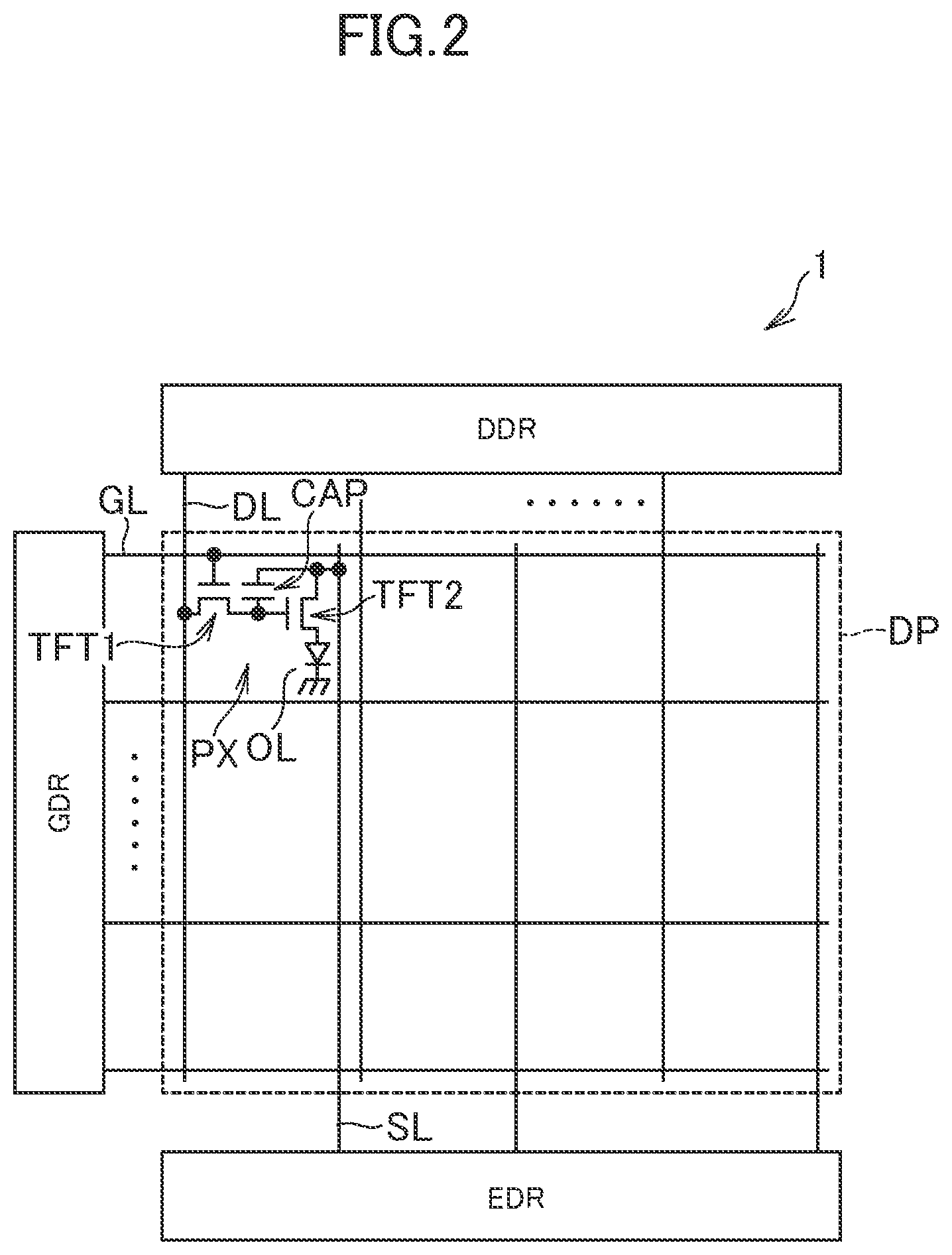 Patent US11818914 Figure 2 – Display device