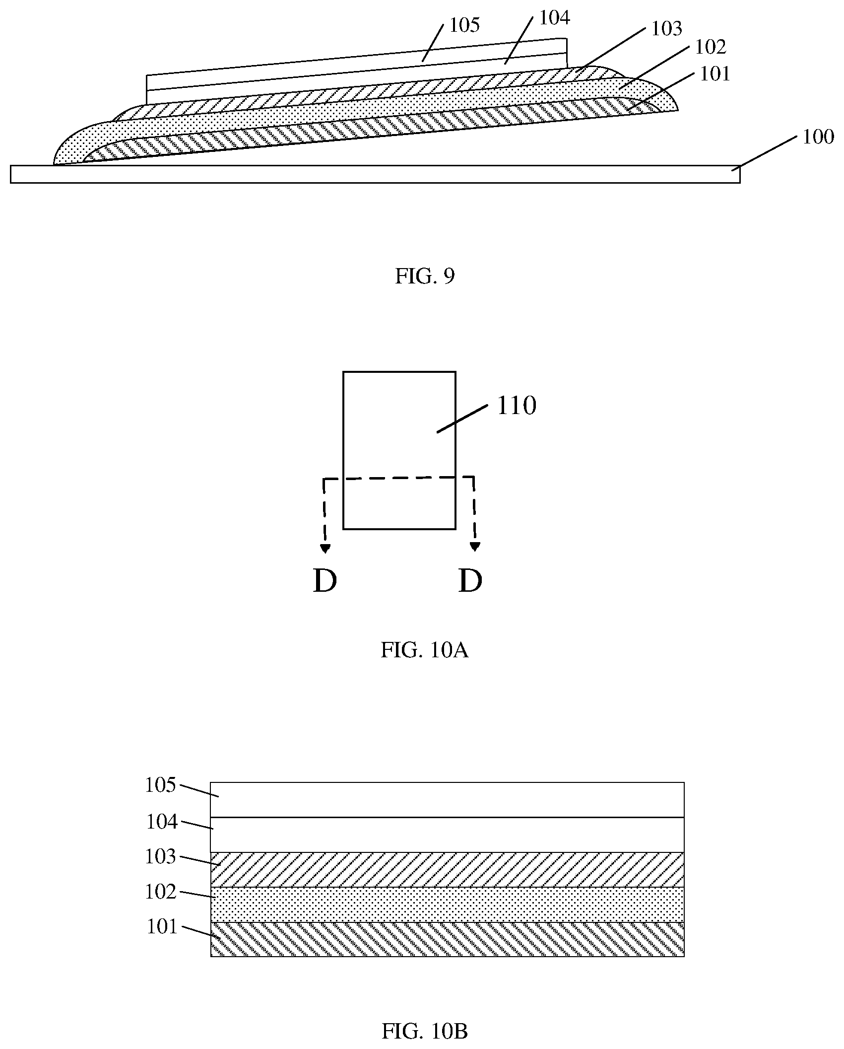Patent US11818922 Figure 5 – Display substrate motherboard and preparation method thereof, display substrate and preparation method thereof