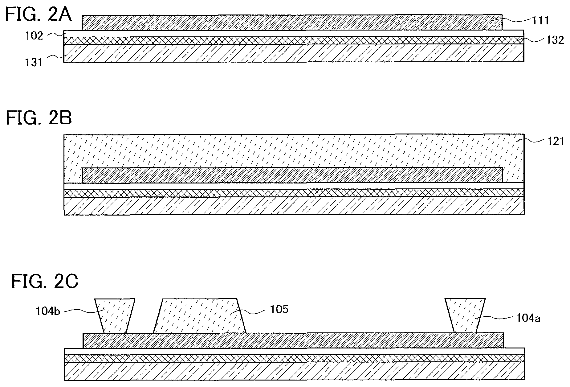 Patent US11818925 Figure 2 – Light-emitting device, method for manufacturing the same, and cellular phone