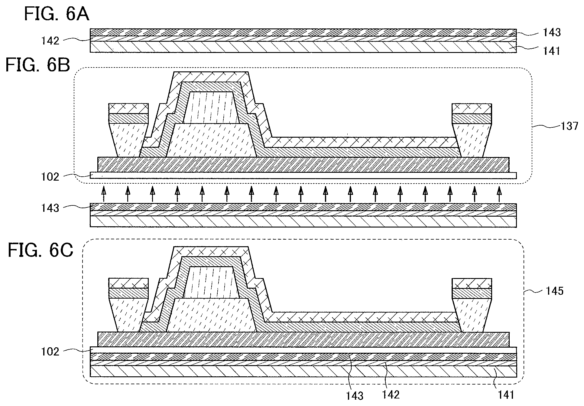 Patent US11818925 Figure 6 – Light-emitting device, method for manufacturing the same, and cellular phone