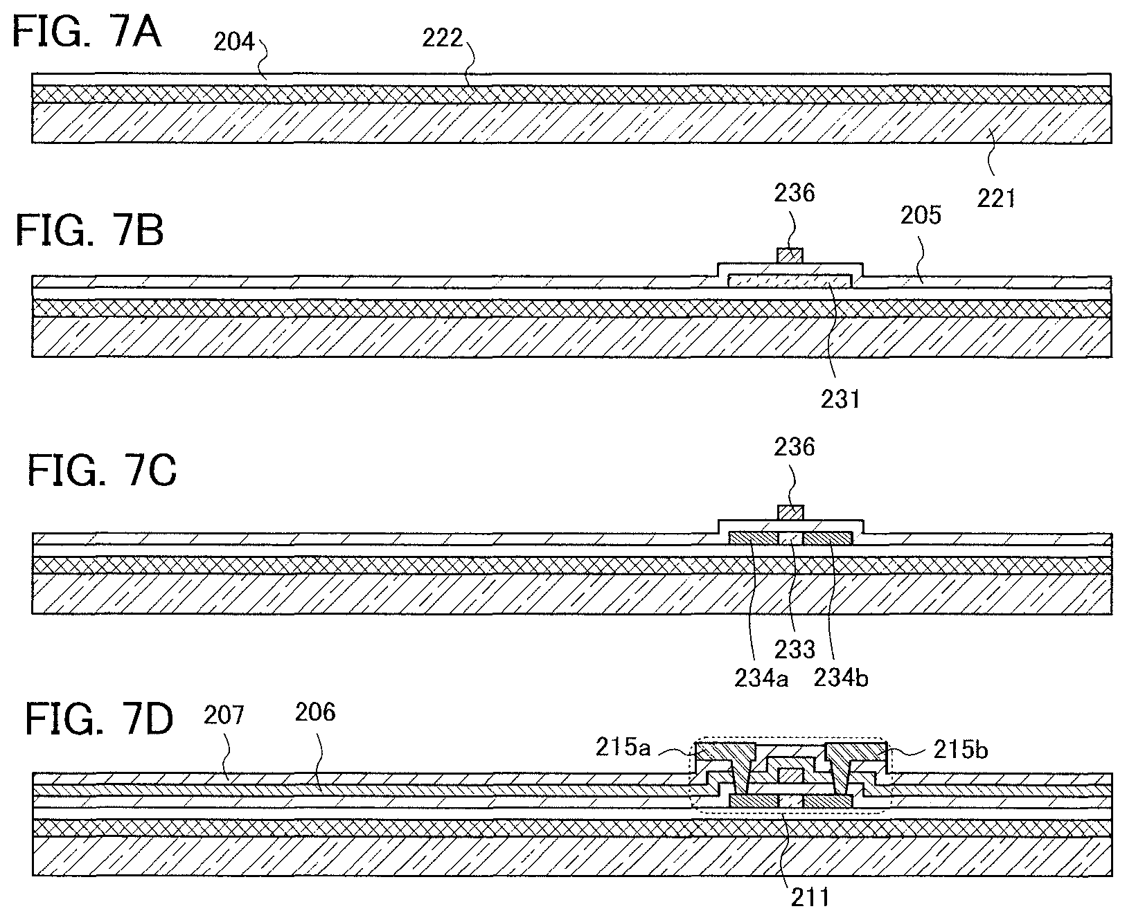 Patent US11818925 Figure 7 – Light-emitting device, method for manufacturing the same, and cellular phone