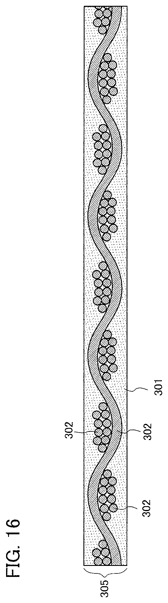 Patent US11818925 Figure 16 – Light-emitting device, method for manufacturing the same, and cellular phone