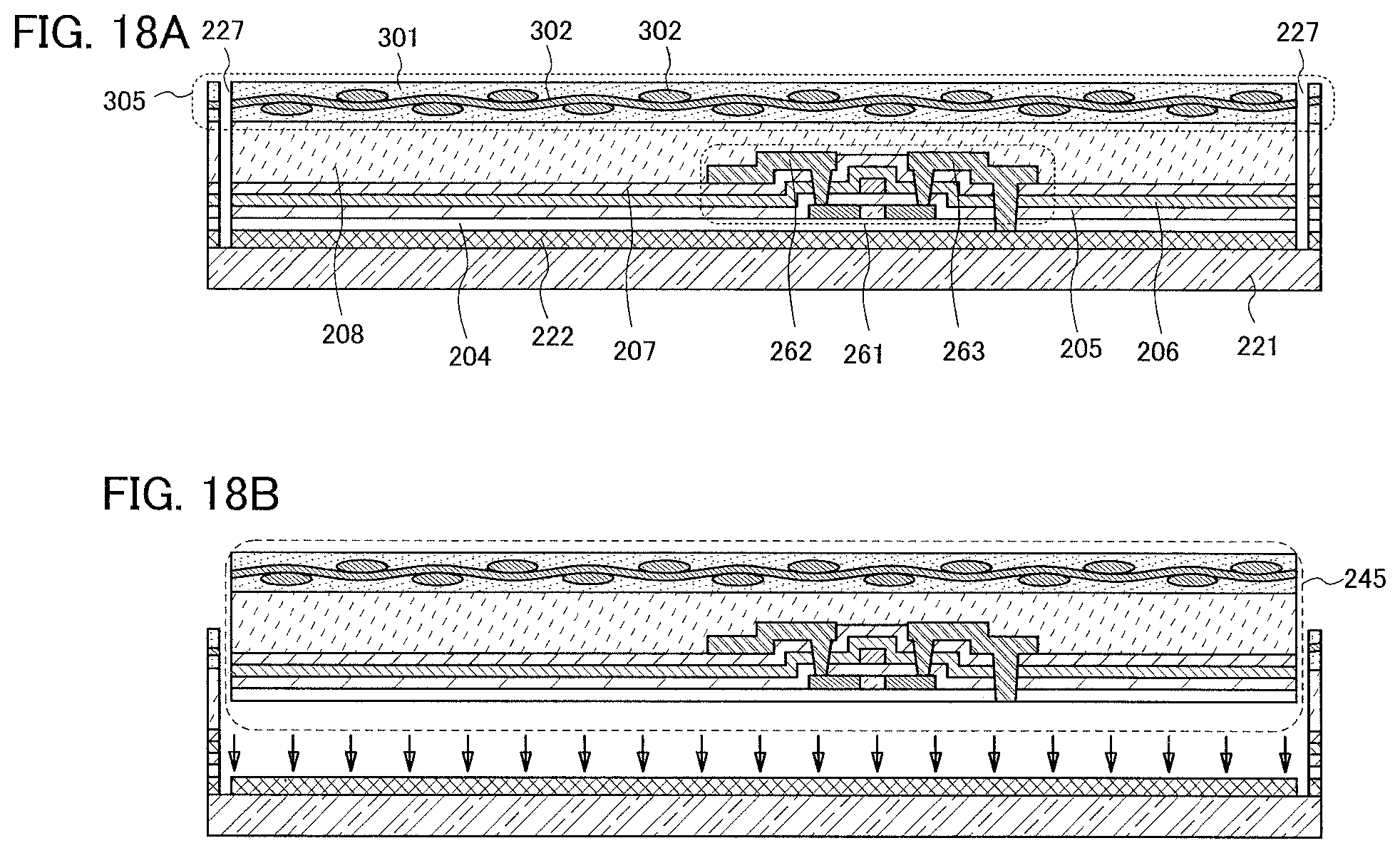 Patent US11818925 Figure 18 – Light-emitting device, method for manufacturing the same, and cellular phone