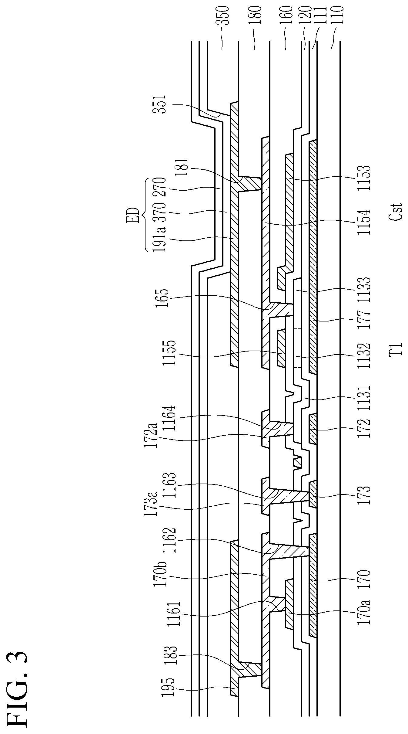 Patent US11818931 Figure 3 – Display device