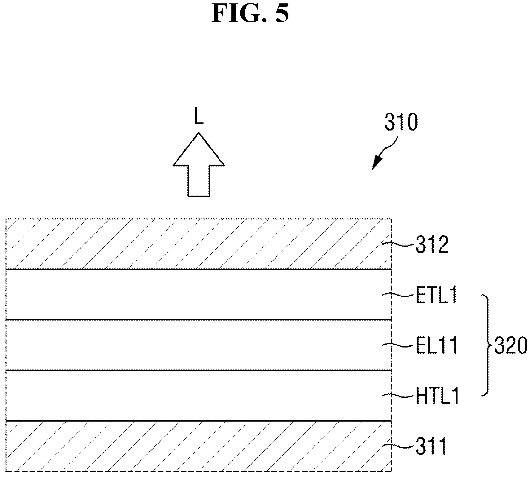 Patent US11818937 Figure 5 – Organic light emitting display