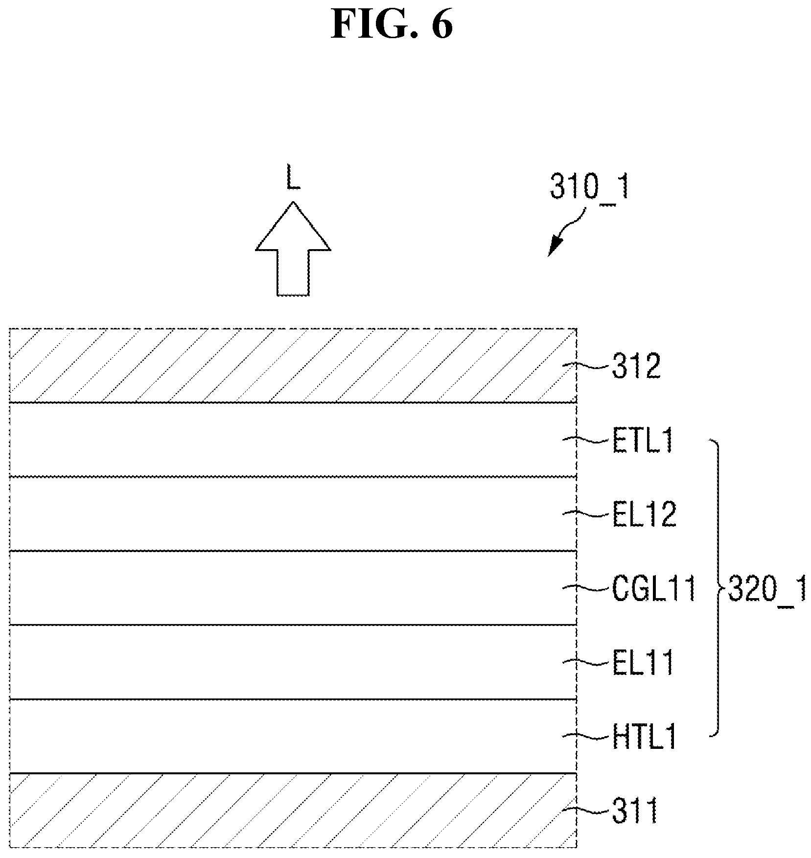 Patent US11818937 Figure 6 – Organic light emitting display