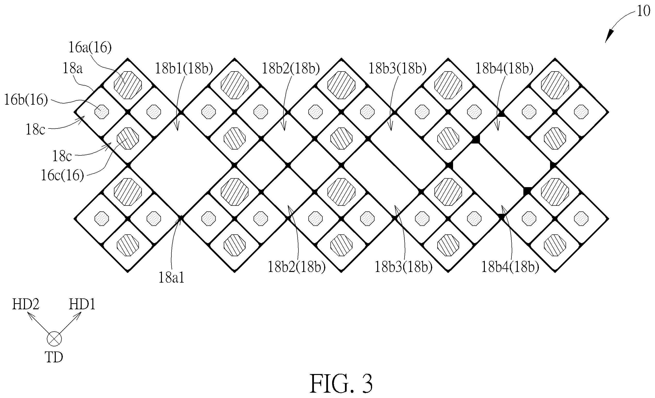 Patent US11818938 Figure 3 – Display panel and electronic device