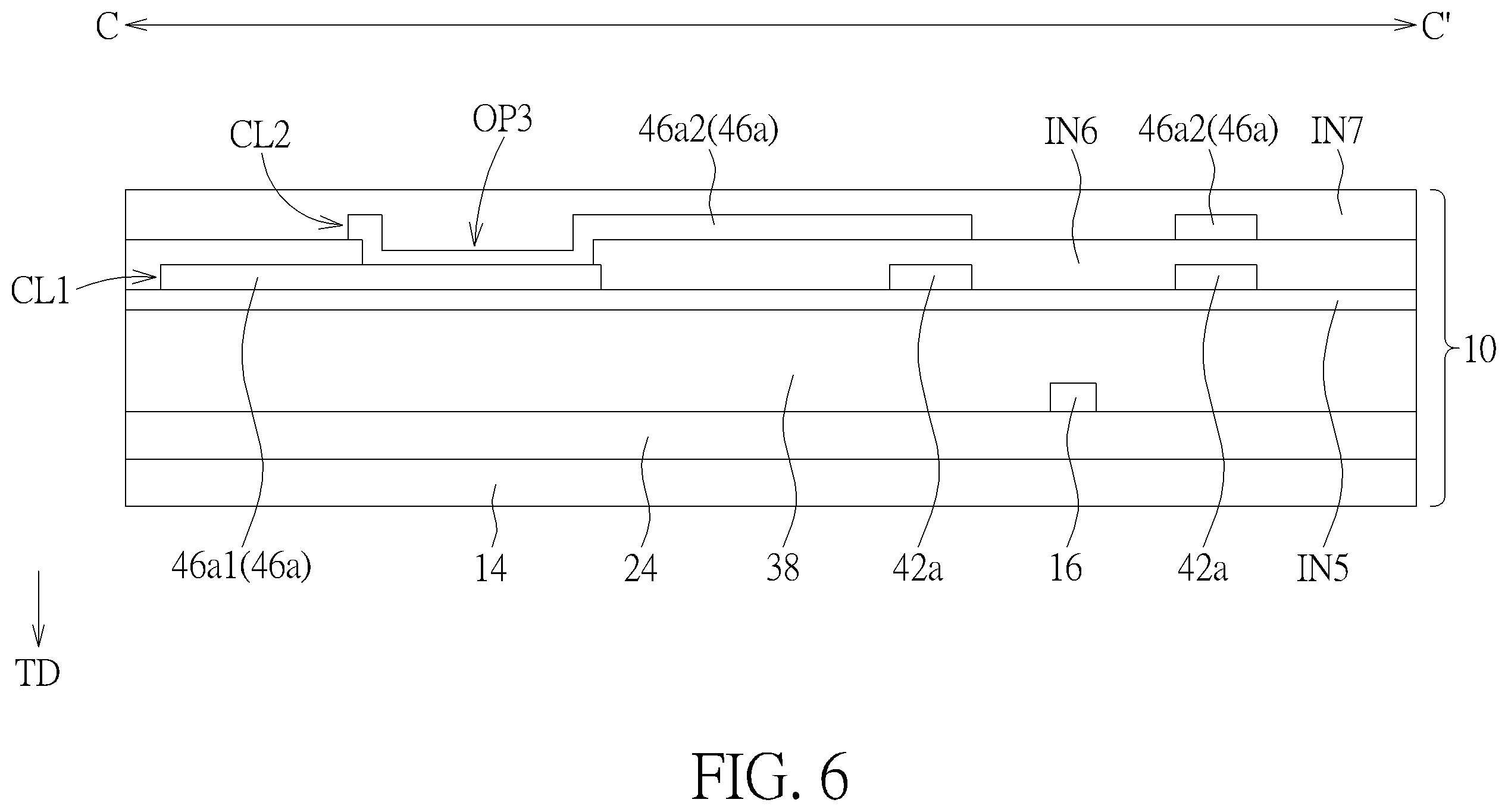 Patent US11818938 Figure 6 – Display panel and electronic device