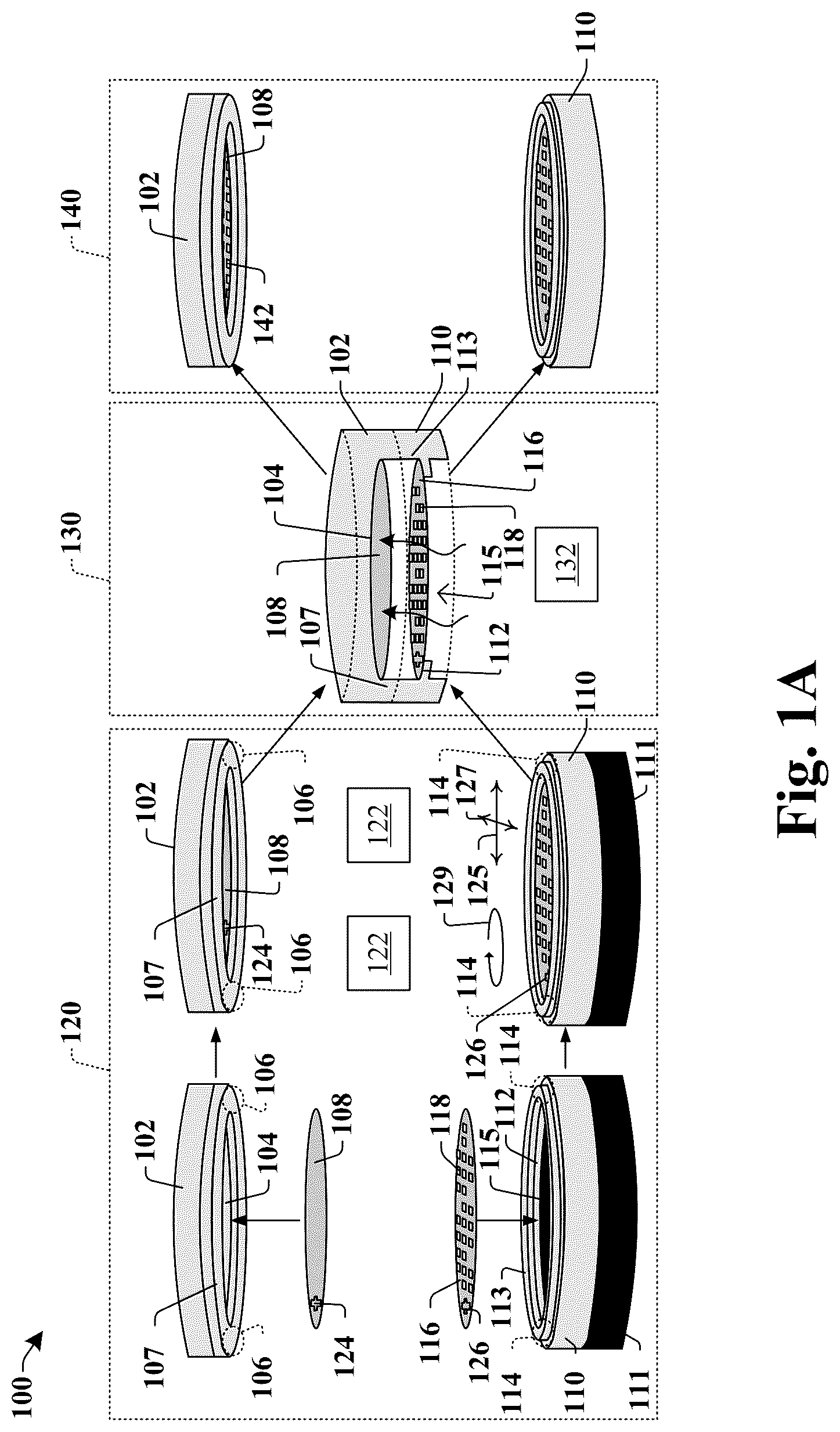 Patent US11818944 Figure 1 – Deposition system for high accuracy patterning