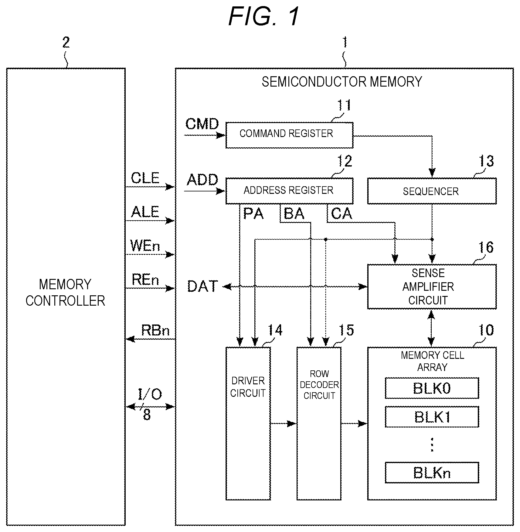 Patent US11824003 Figure 1 – Semiconductor device