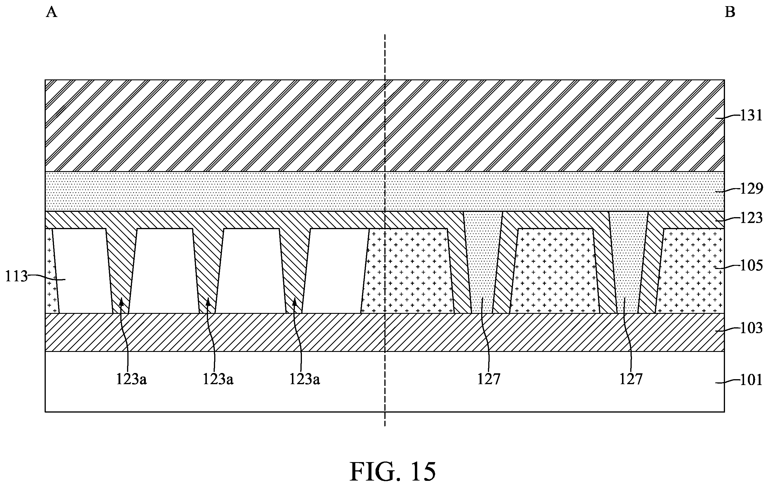 Patent US11824004 Figure 15 – Method for fabricating semiconductor device structure with manganese-containing conductive plug