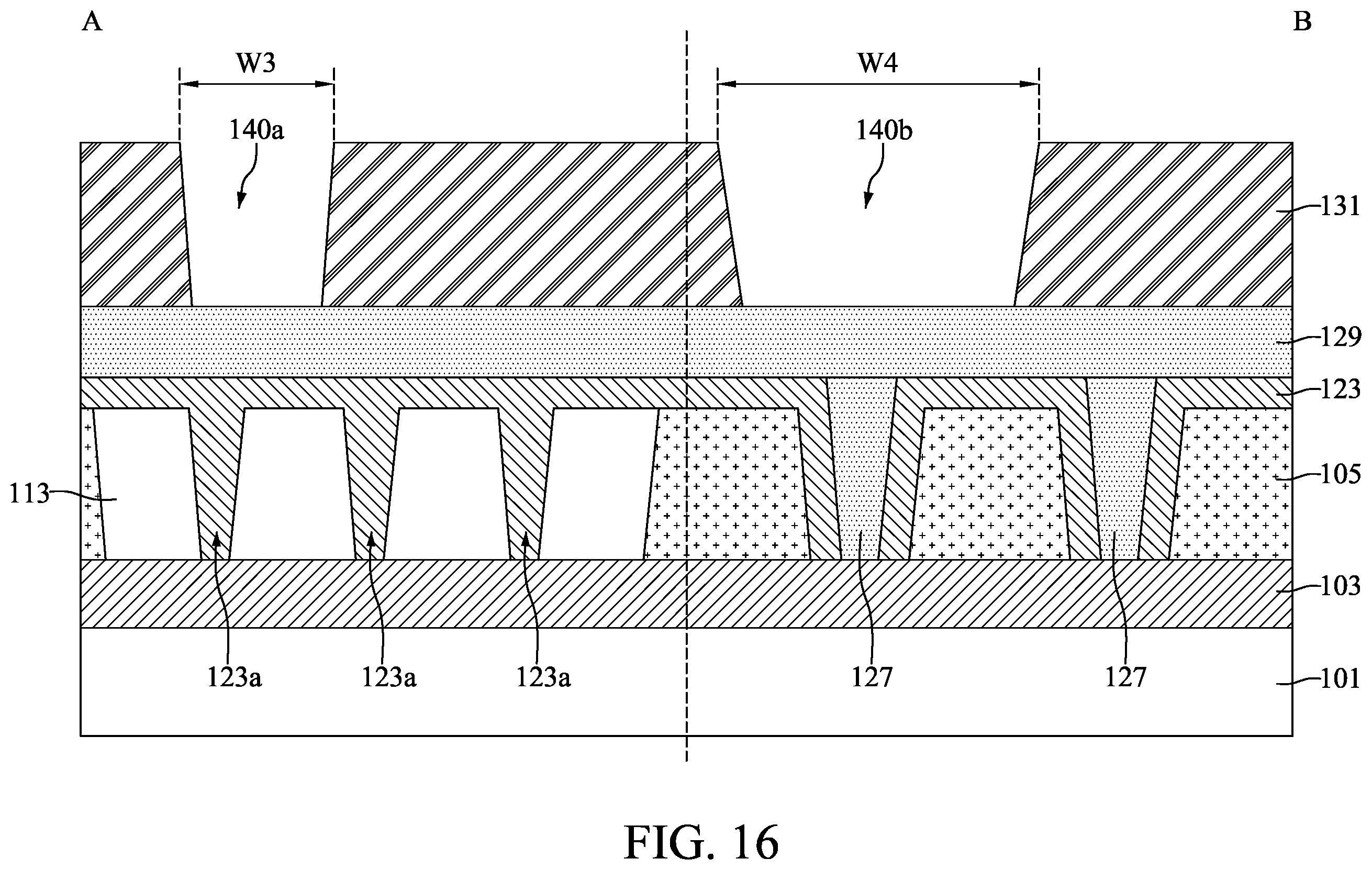Patent US11824004 Figure 16 – Method for fabricating semiconductor device structure with manganese-containing conductive plug