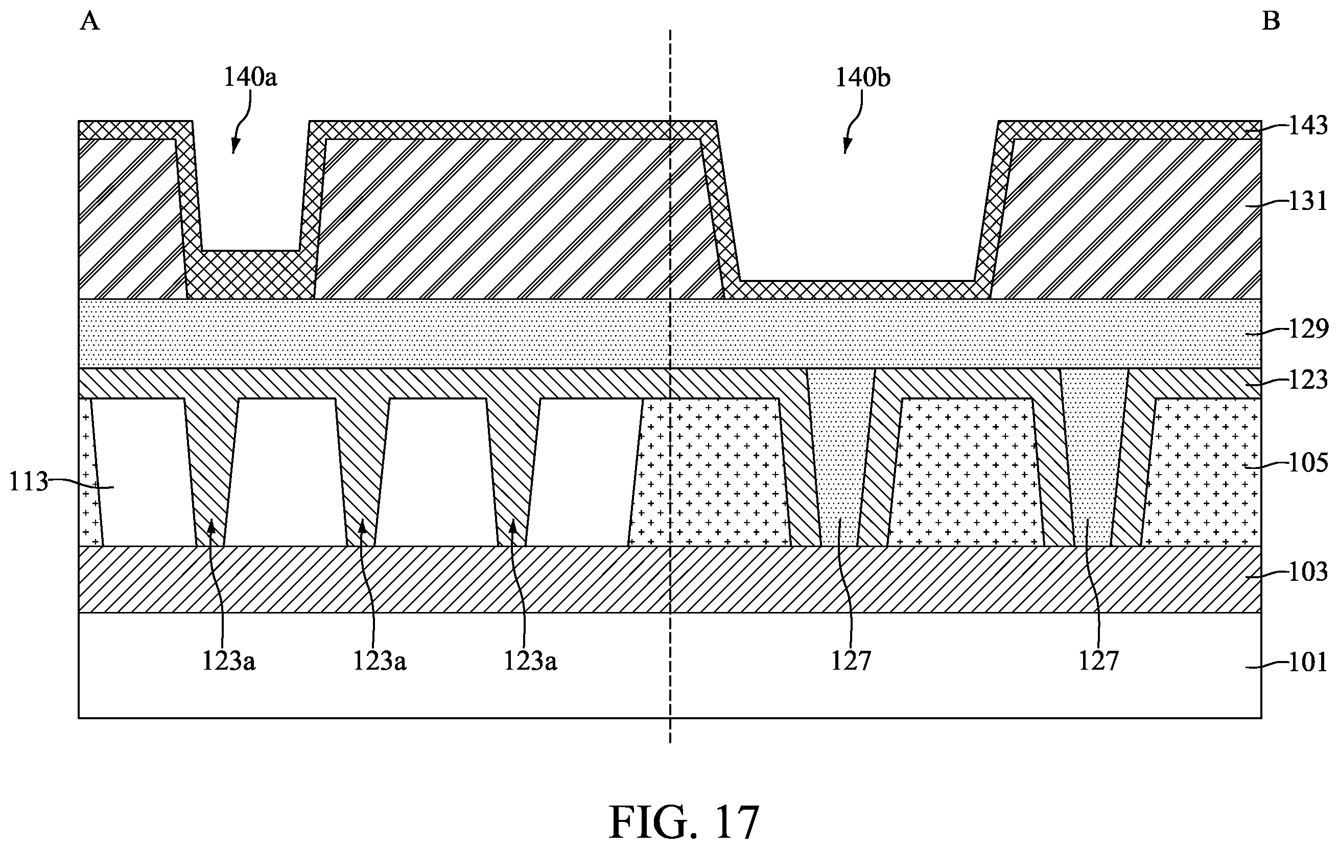 Patent US11824004 Figure 17 – Method for fabricating semiconductor device structure with manganese-containing conductive plug