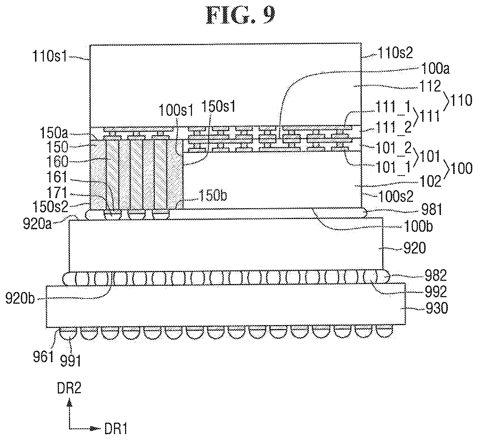 Patent US11824006 Figure 9 – Semiconductor package