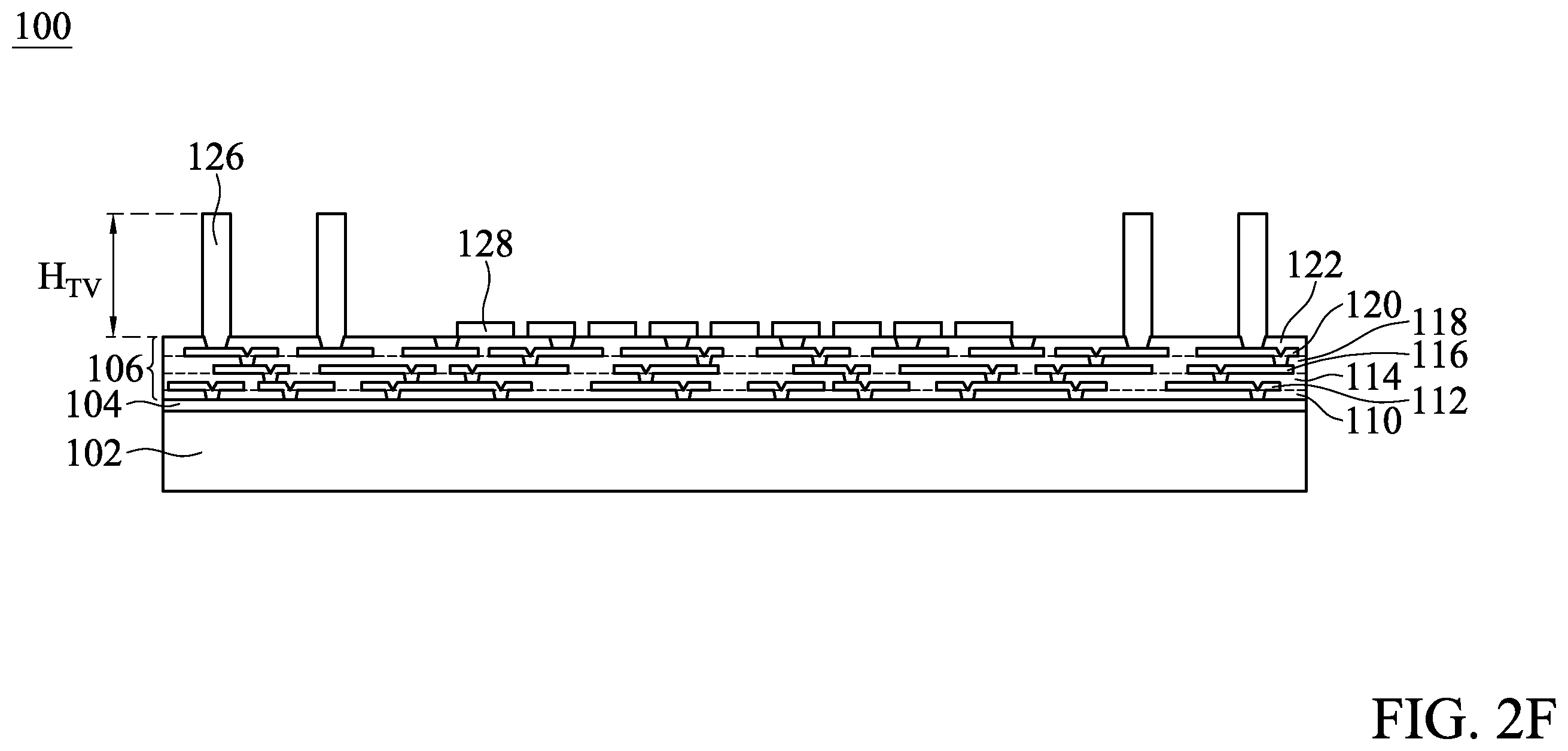 Patent US11824007 Figure 7 – Dual-sided routing in 3D SiP structure