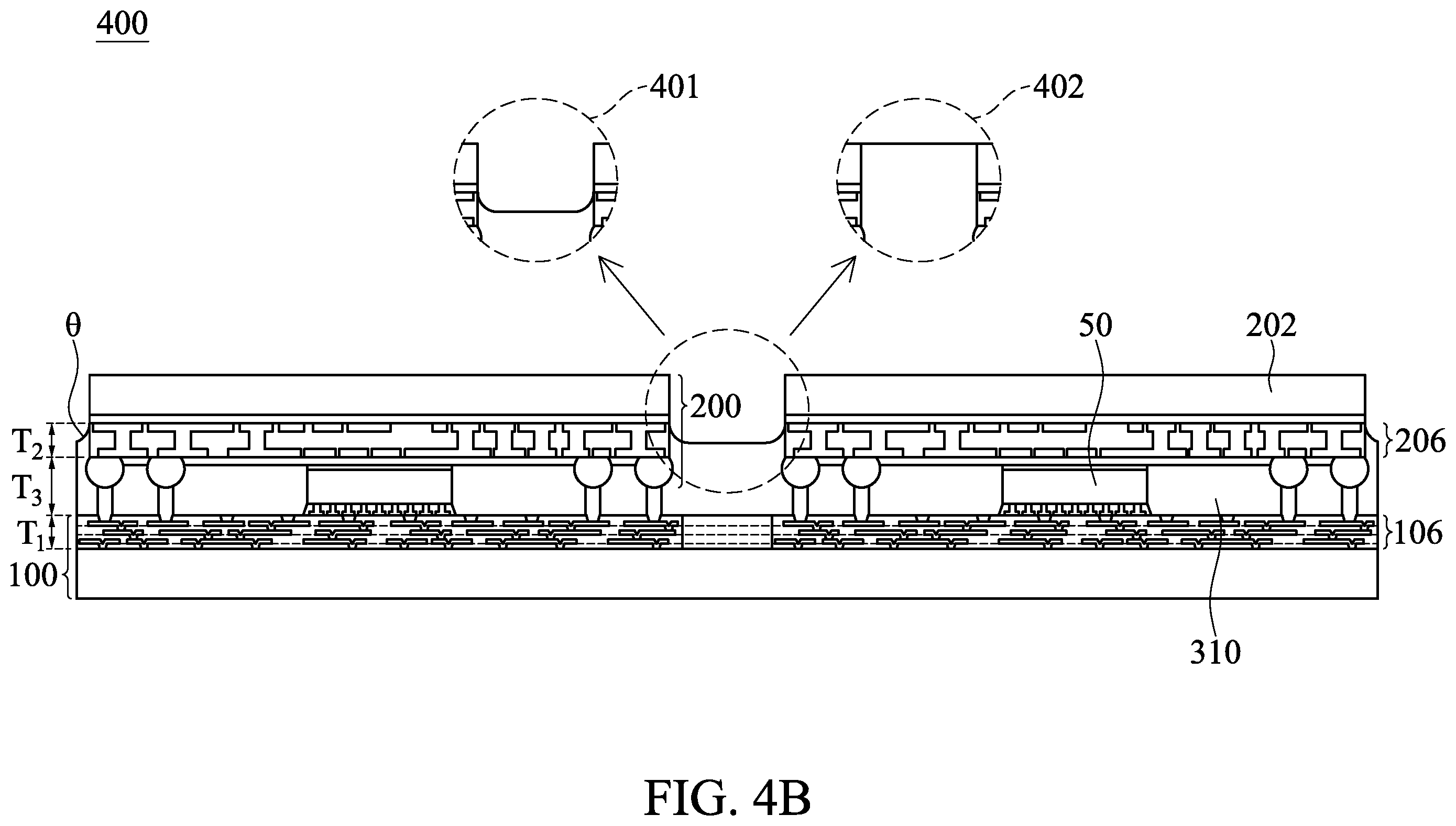 Patent US11824007 Figure 18 – Dual-sided routing in 3D SiP structure