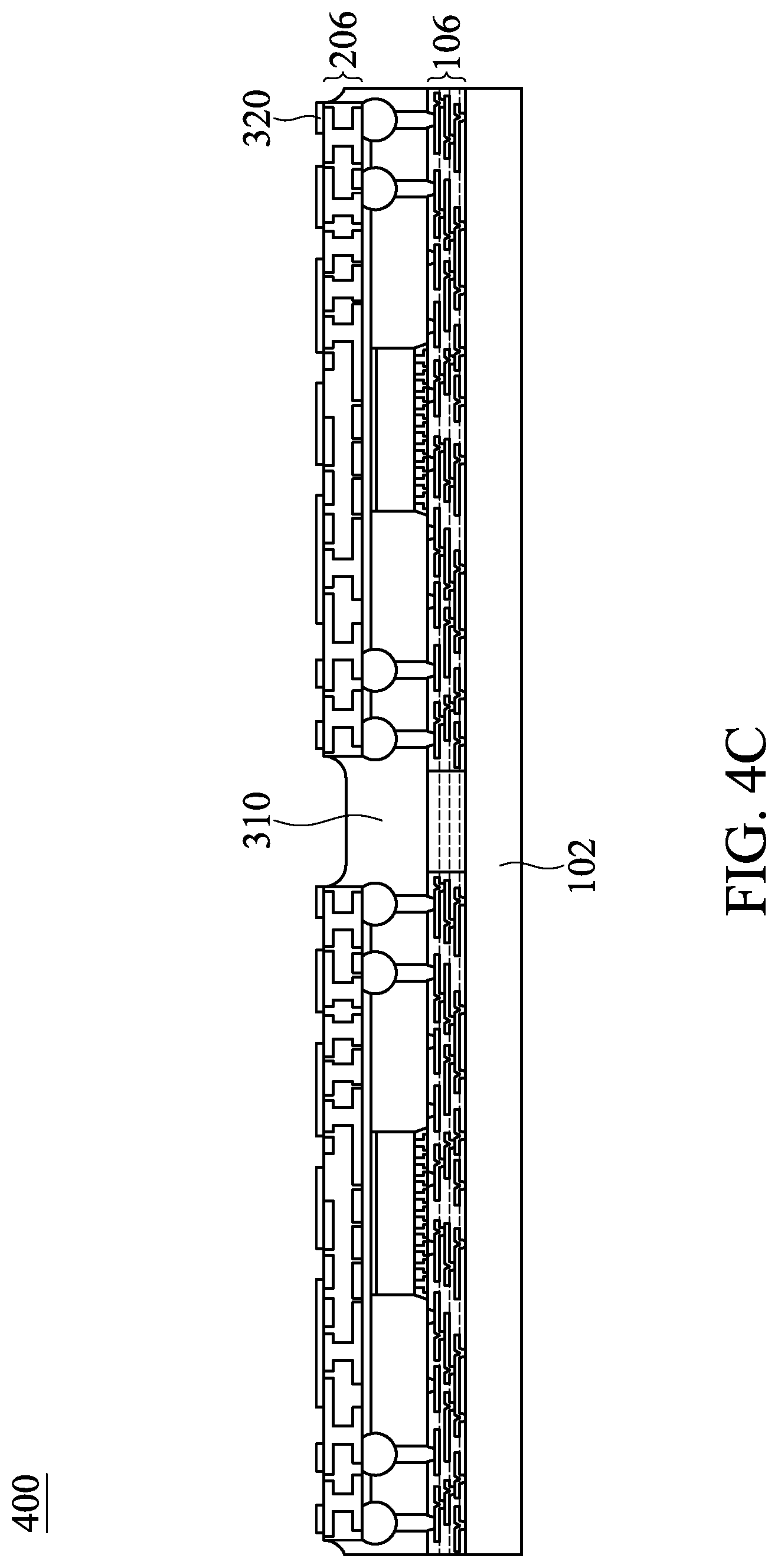 Patent US11824007 Figure 19 – Dual-sided routing in 3D SiP structure