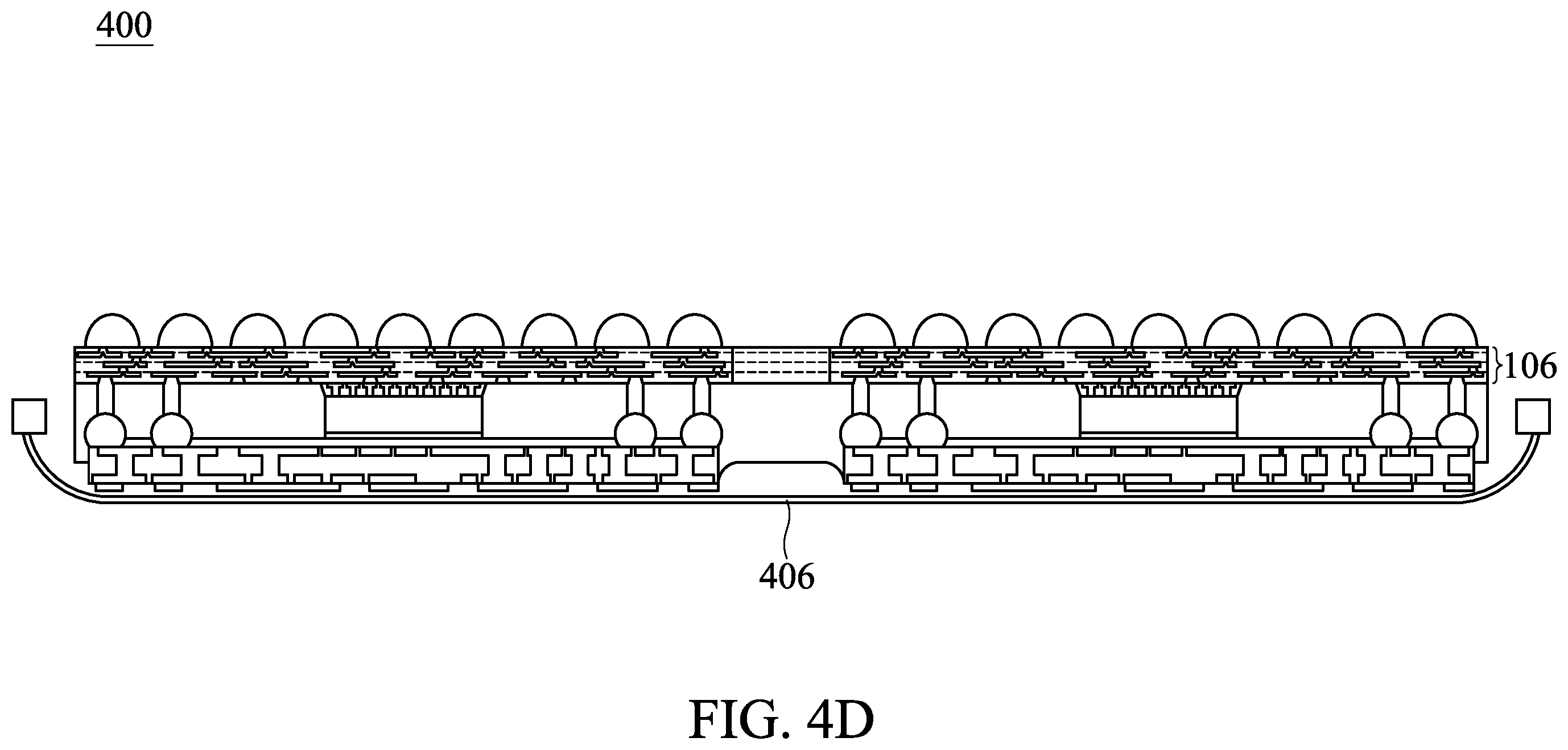 Patent US11824007 Figure 20 – Dual-sided routing in 3D SiP structure