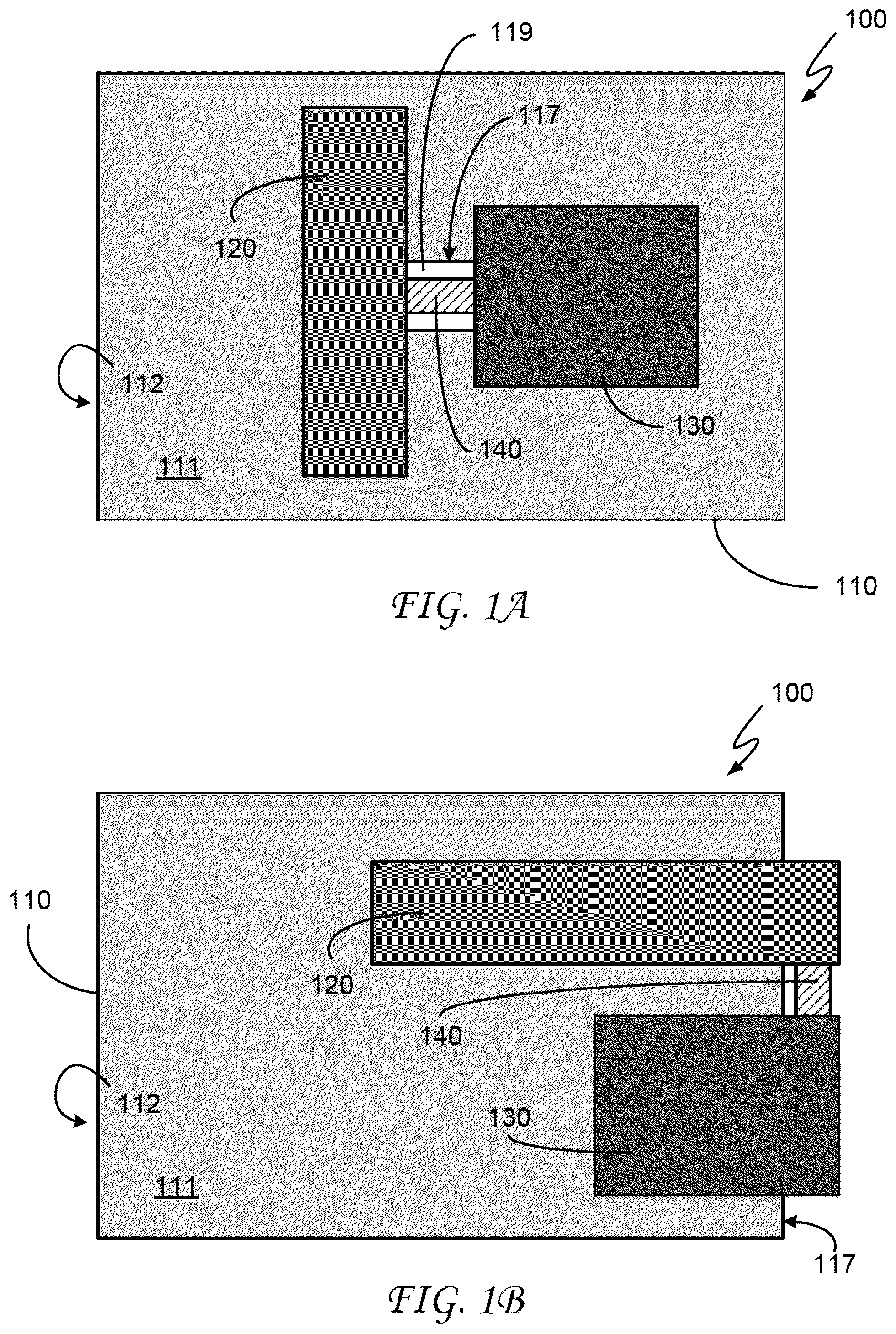 Patent US11824008 Figure 1 – Multi-chip package and method of providing die-to-die interconnects in same