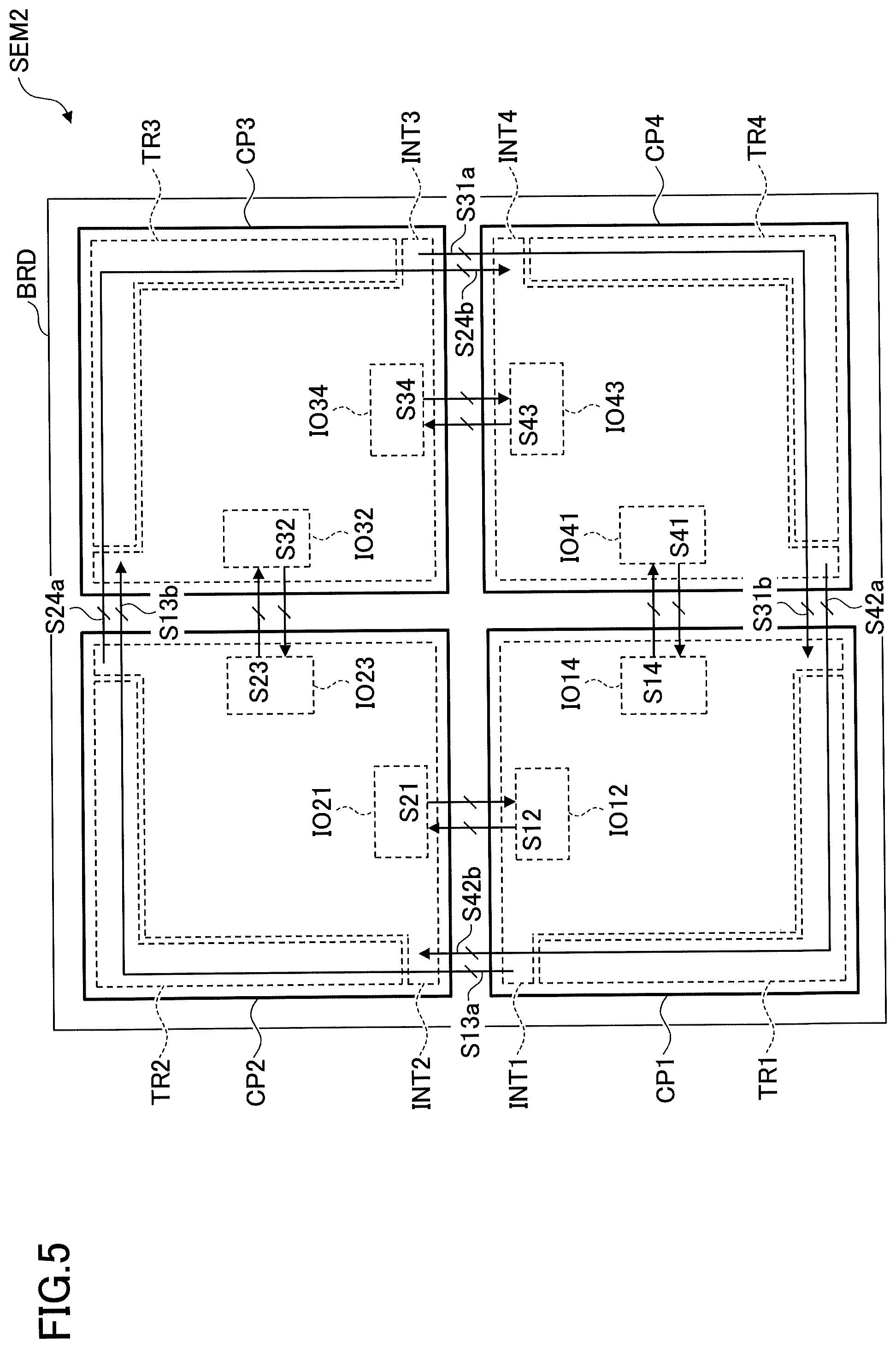 Patent US11824009 Figure 5 – Semiconductor device and data transferring method for semiconductor device