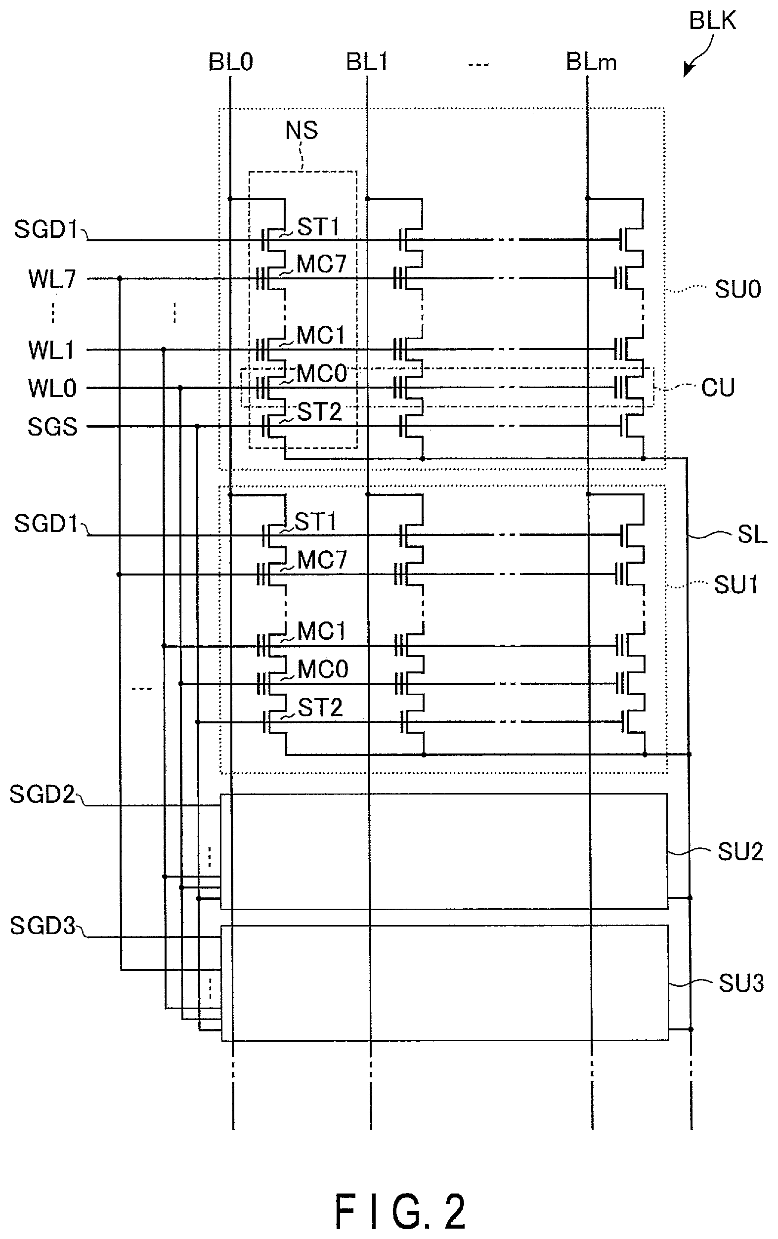 Patent US11824011 Figure 2 – Memory device and method of manufacturing memory device