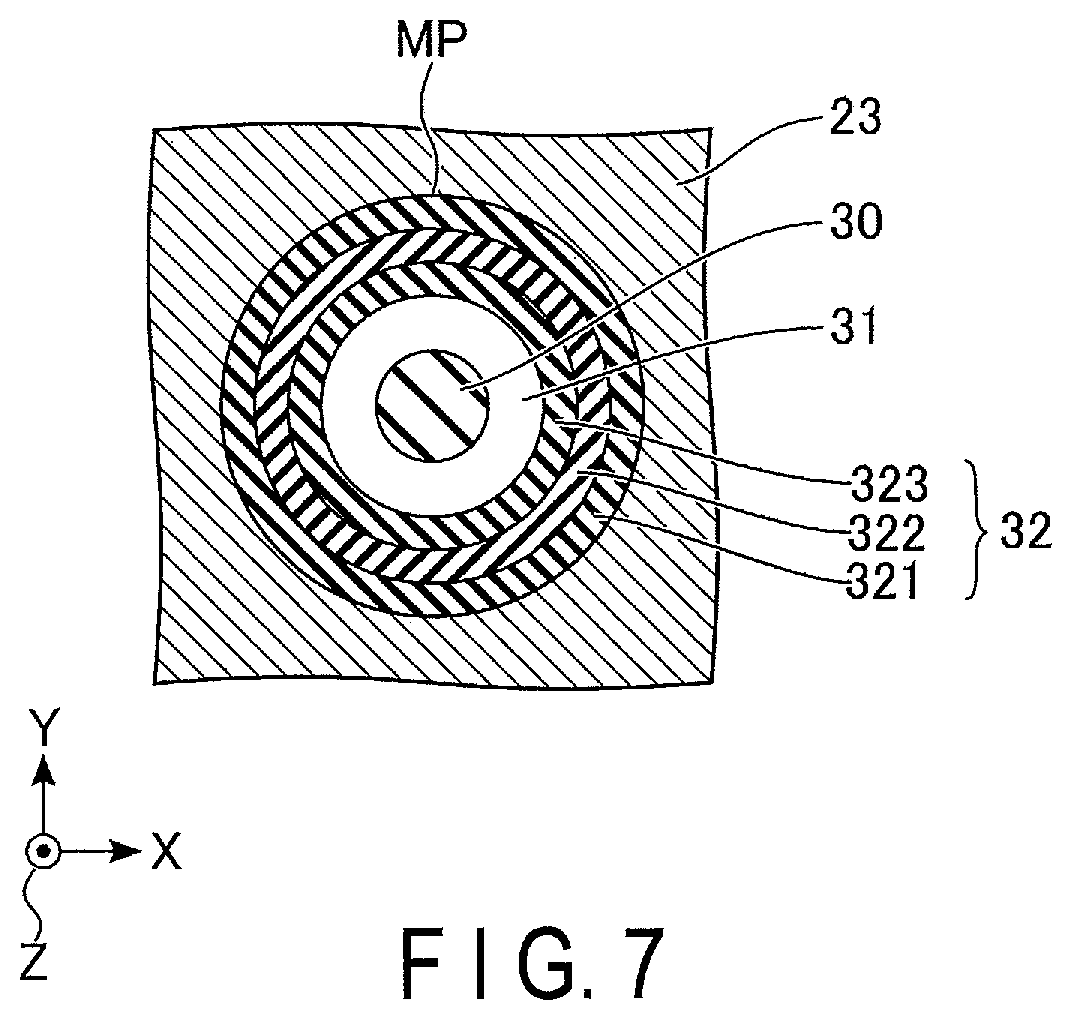 Patent US11824011 Figure 7 – Memory device and method of manufacturing memory device