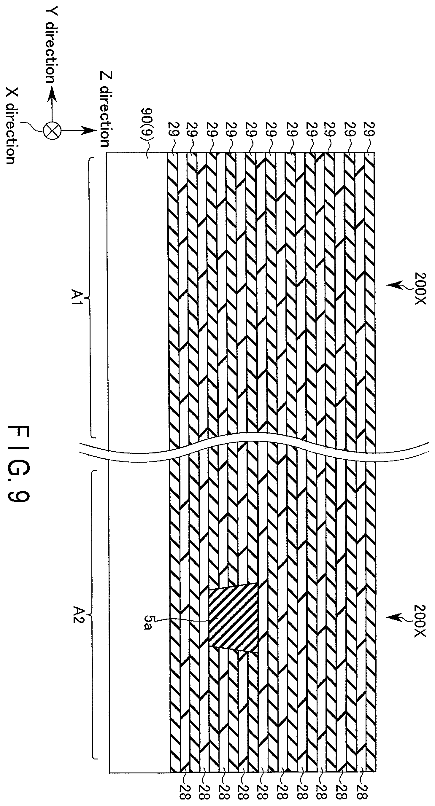 Patent US11824011 Figure 9 – Memory device and method of manufacturing memory device
