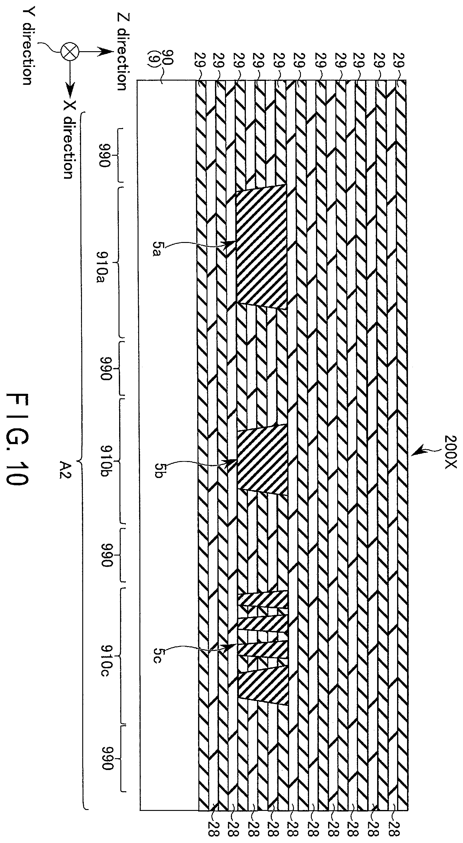 Patent US11824011 Figure 10 – Memory device and method of manufacturing memory device