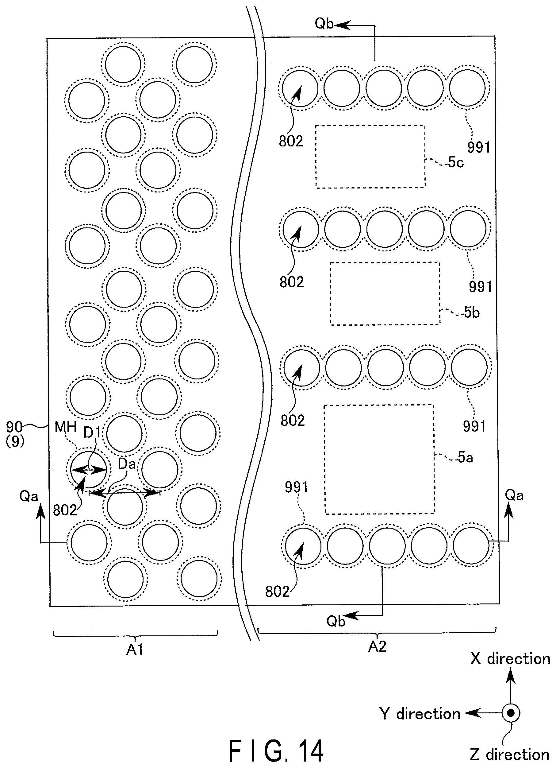 Patent US11824011 Figure 14 – Memory device and method of manufacturing memory device