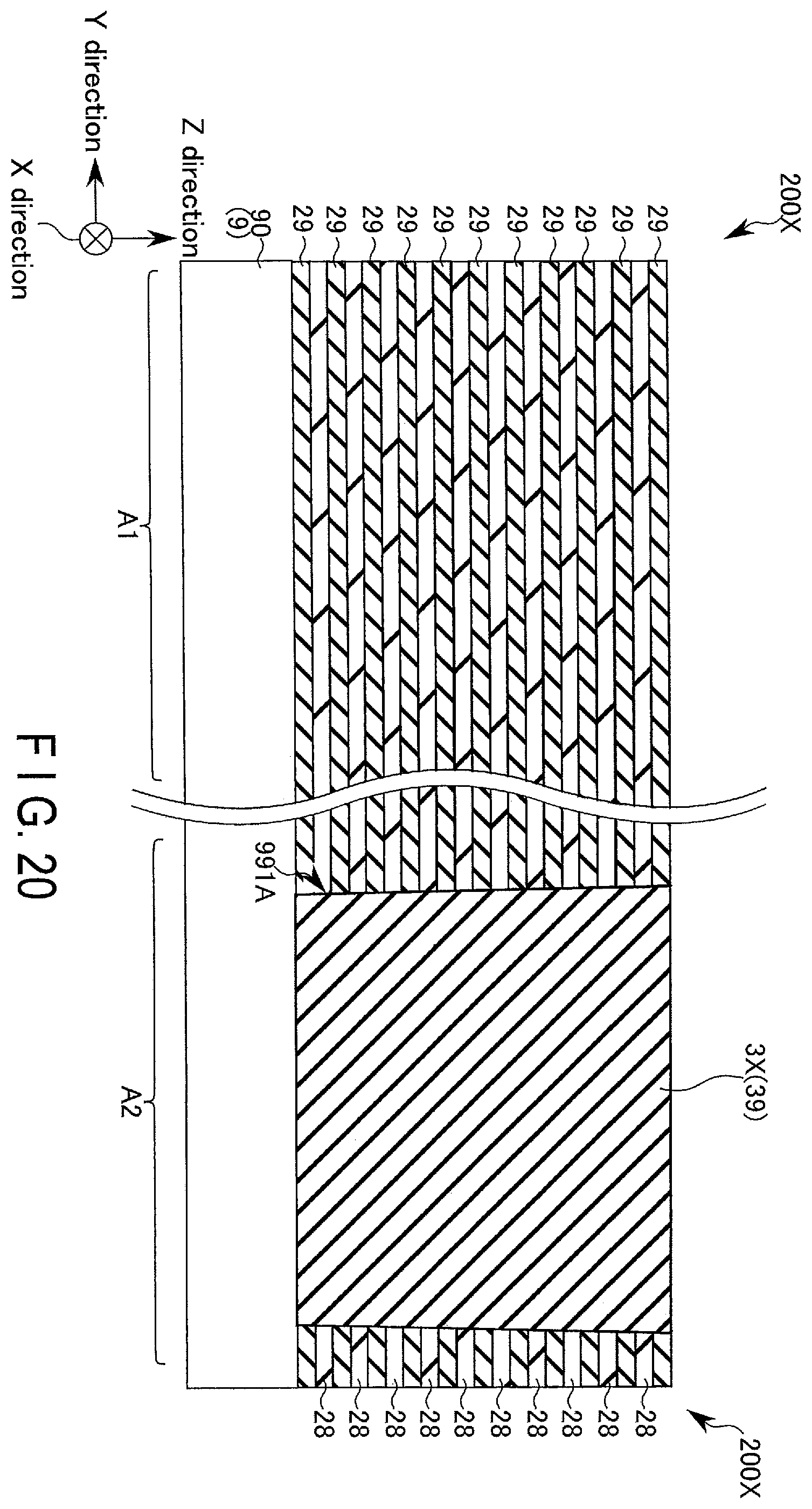 Patent US11824011 Figure 20 – Memory device and method of manufacturing memory device