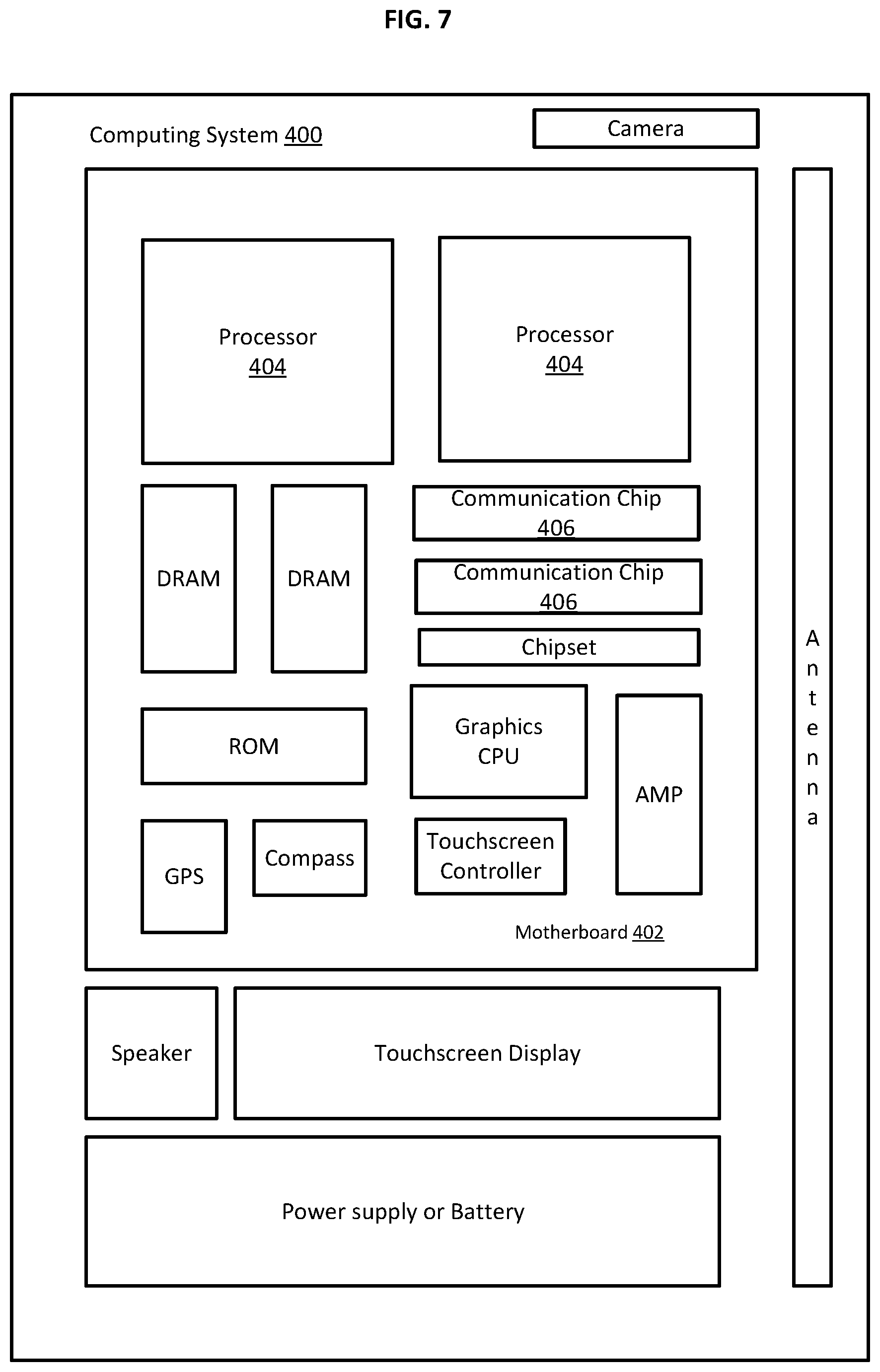 Patent US11824013 Figure 6 – Package substrate with reduced interconnect stress